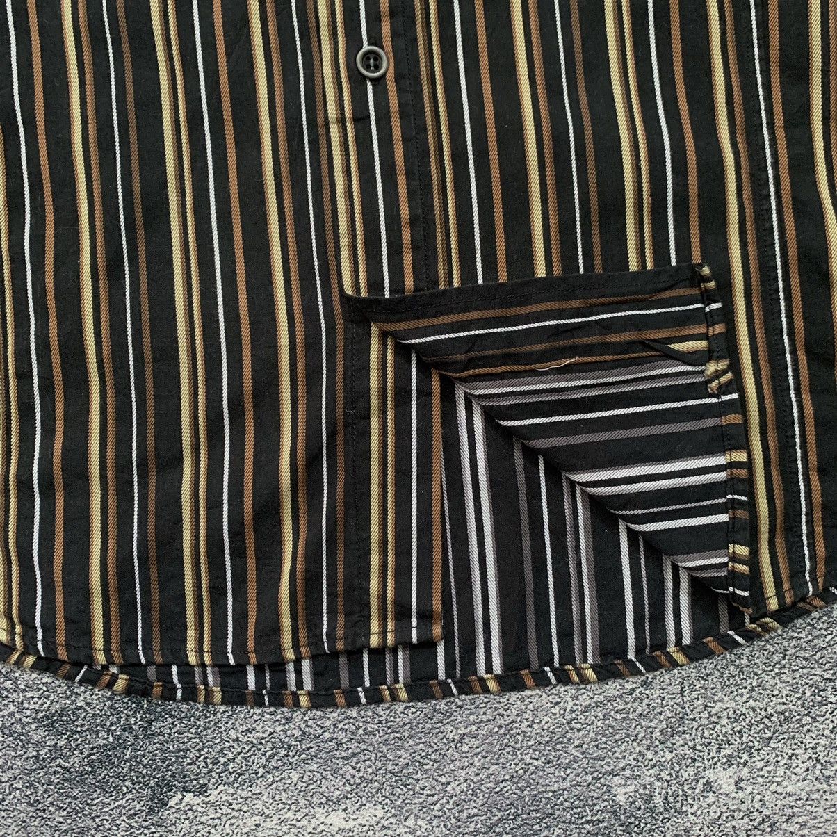 Issey Miyake × Pleats Please Issey Miyake × Tete Homme LAST DROP🔥TETE HOMME Stripes Long sleeve shirt Size US L / EU 52-54 / 3 - 9 Thumbnail