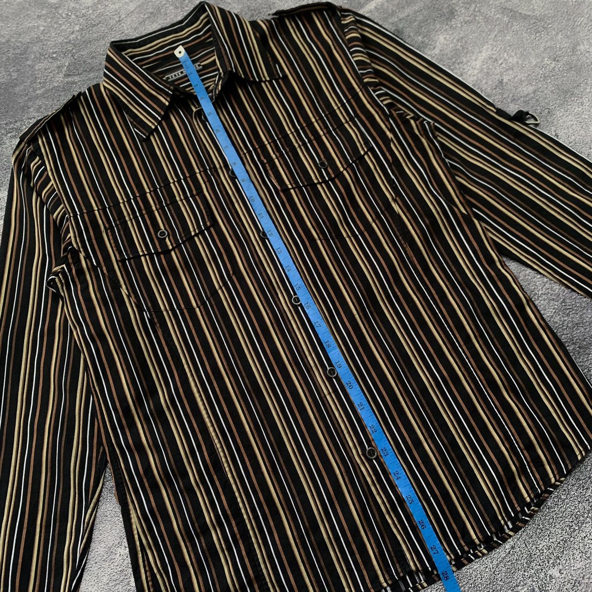 Issey Miyake × Pleats Please Issey Miyake × Tete Homme LAST DROP🔥TETE HOMME Stripes Long sleeve shirt Size US L / EU 52-54 / 3 - 11 Thumbnail
