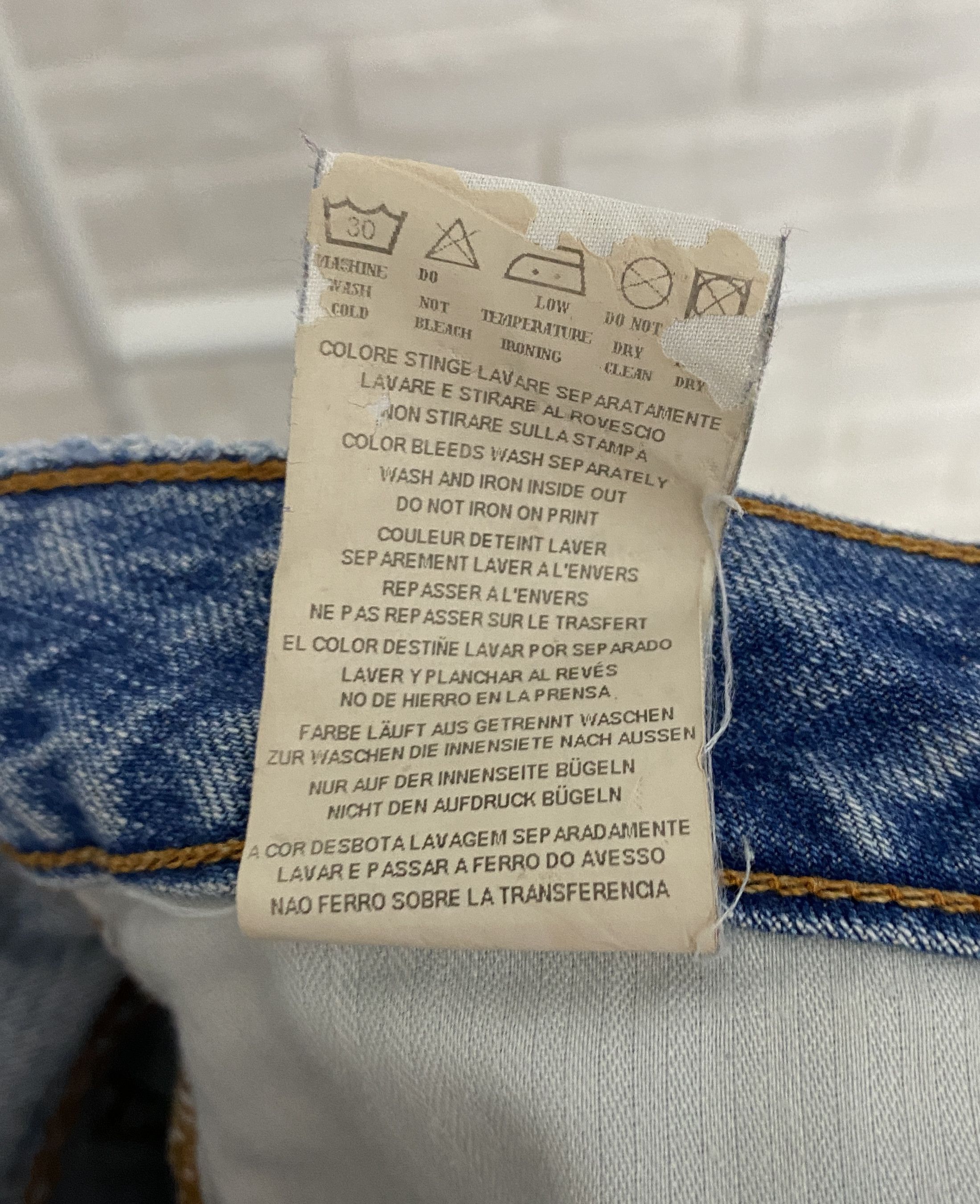 Jean Paul Gaultier Women's Jean Paul Gaultier Denim Pants Jeans Size 30 Blue Size US 30 / EU 46 - 9 Thumbnail