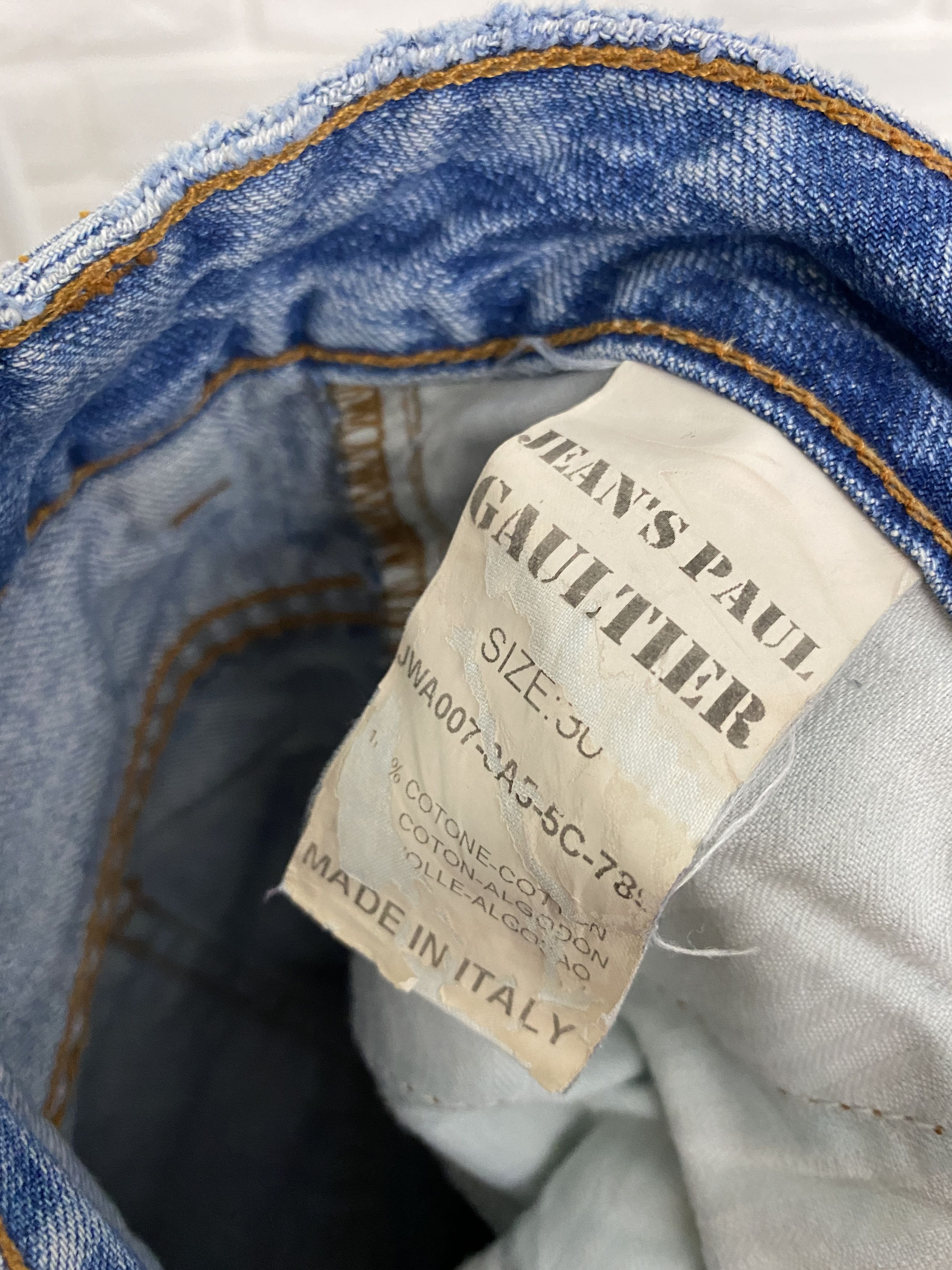 Jean Paul Gaultier Women's Jean Paul Gaultier Denim Pants Jeans Size 30 Blue Size US 30 / EU 46 - 8 Thumbnail