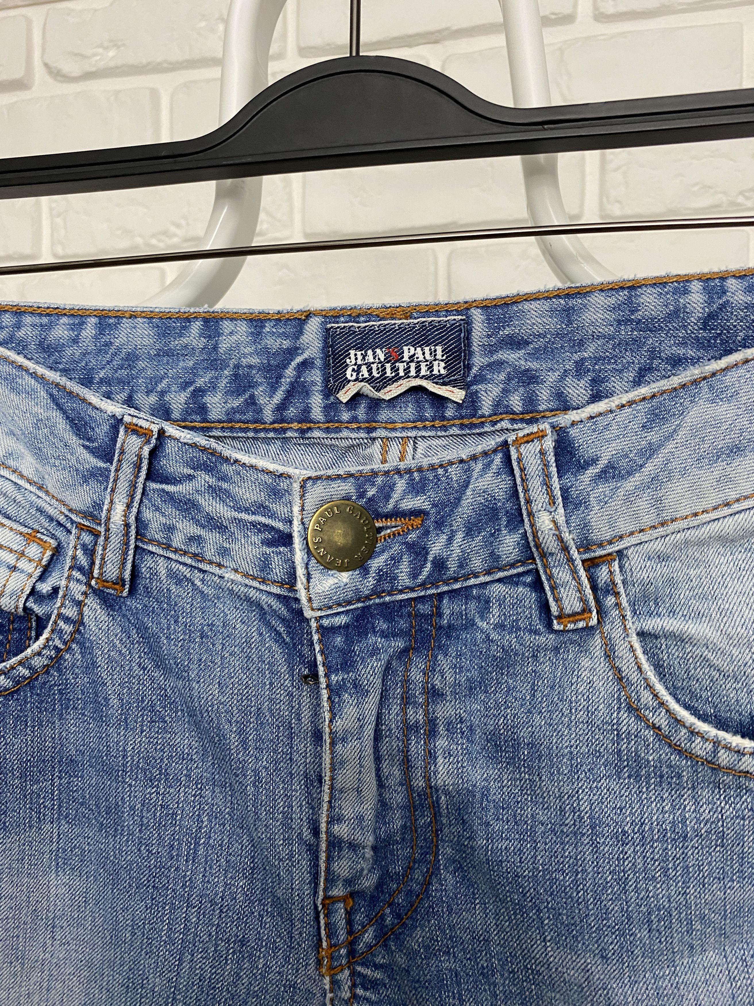 Jean Paul Gaultier Women's Jean Paul Gaultier Denim Pants Jeans Size 30 Blue Size US 30 / EU 46 - 4 Thumbnail