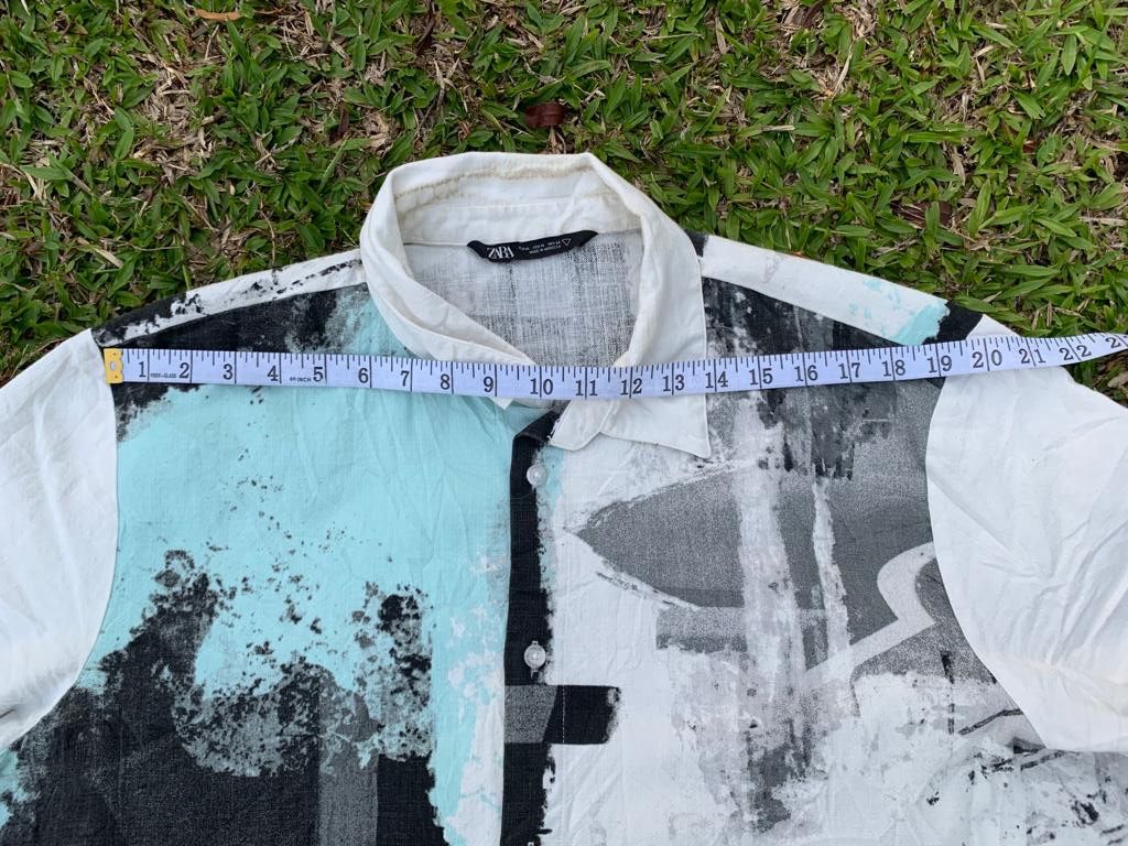 Zara Zara Flannel Art Design Size US XL / EU 56 / 4 - 14 Thumbnail