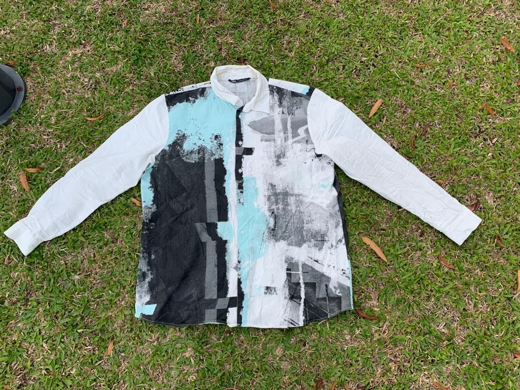 Zara Zara Flannel Art Design Size US XL / EU 56 / 4 - 3 Thumbnail