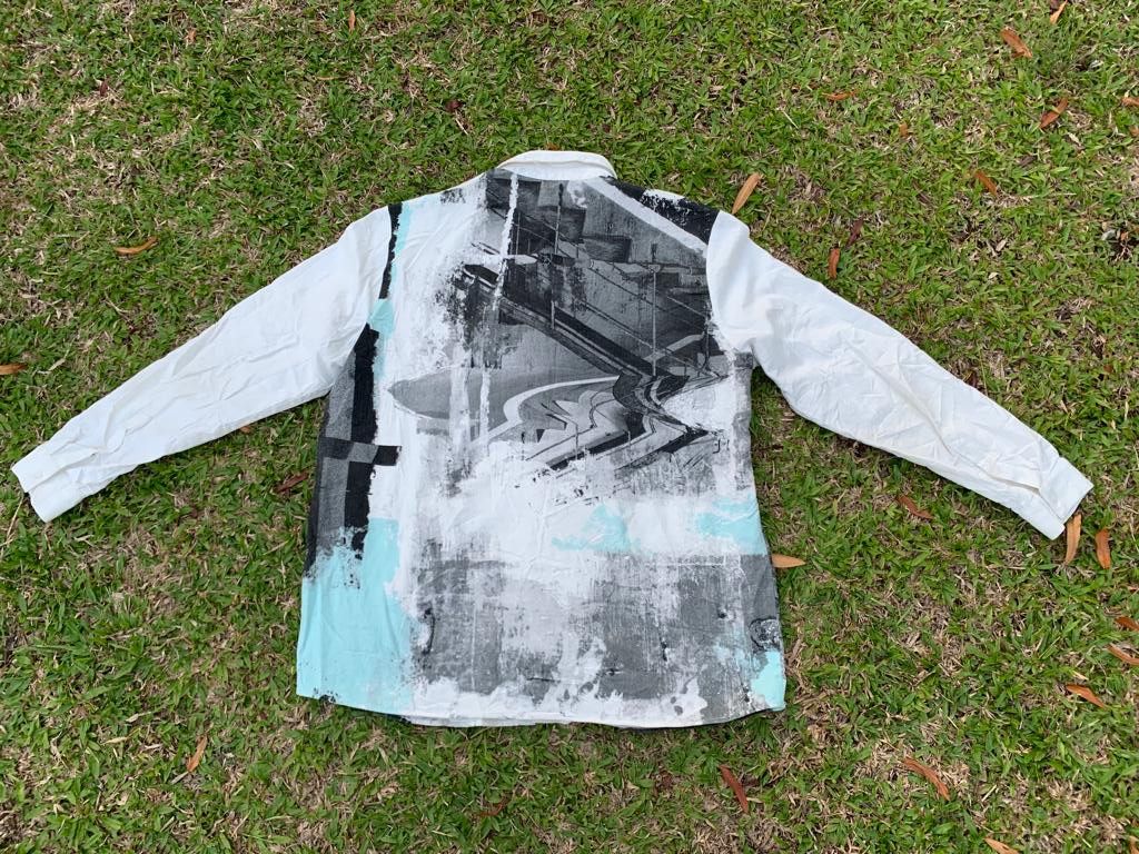 Zara Zara Flannel Art Design Size US XL / EU 56 / 4 - 4 Thumbnail