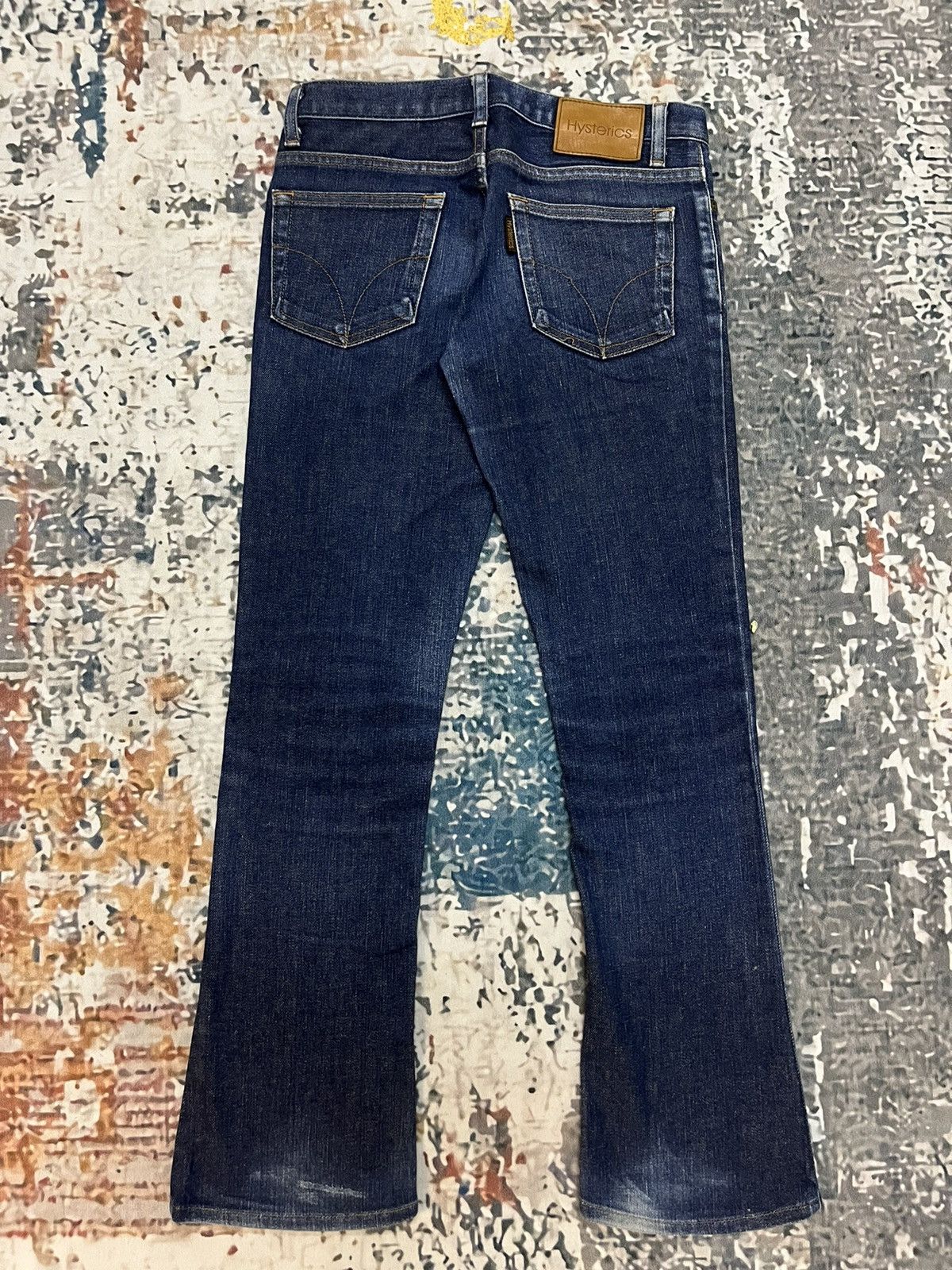 Hysteric Glamour Blue Denim Boot Cut Jeans