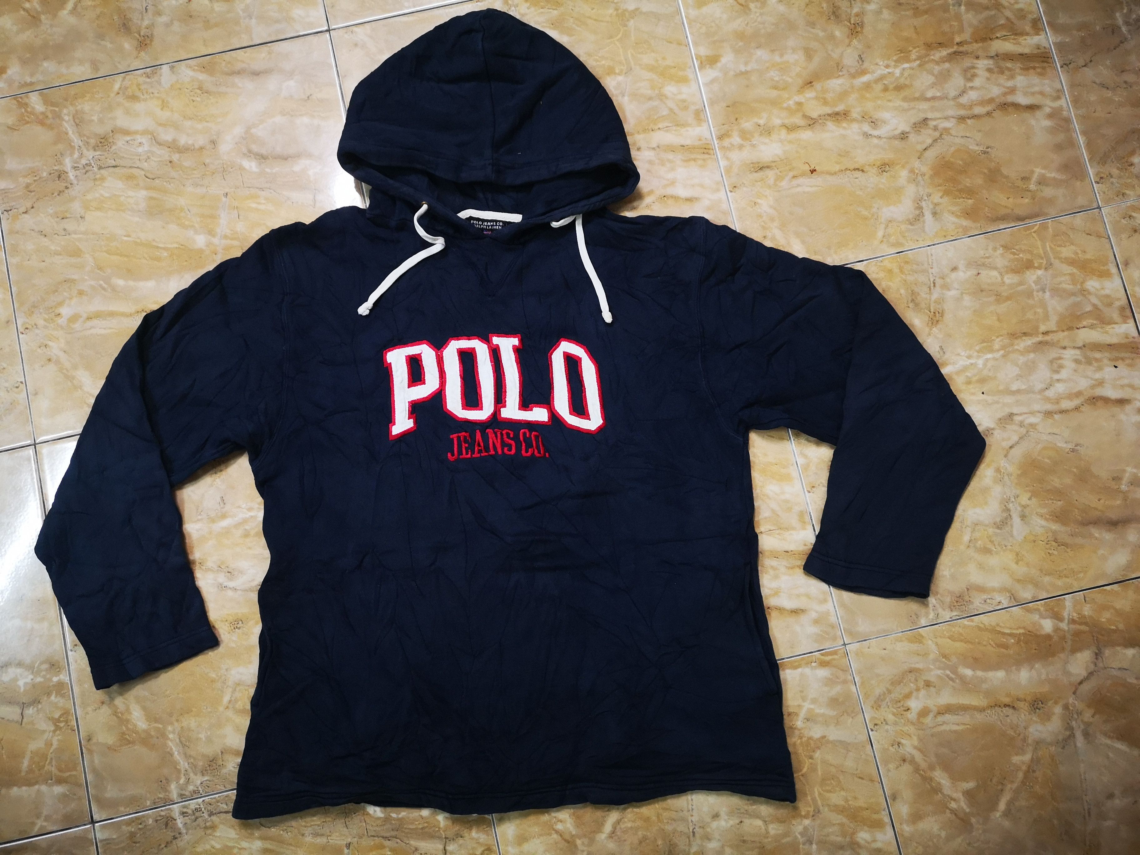 Polo Ralph Lauren × Vintage Hoodie Polo Ralph Lauren Big Logo Size US M / EU 48-50 / 2 - 1 Thumbnail