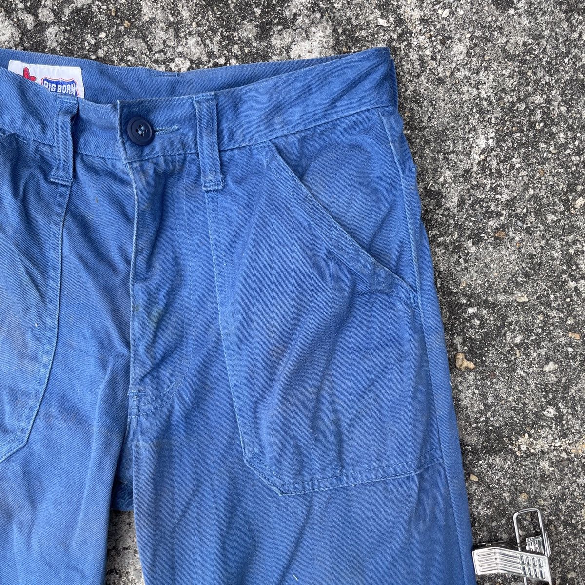 Japanese Brand Vintage 90s Big Born Pants Size 26" / US 2 / IT 38 - 2 Thumbnail