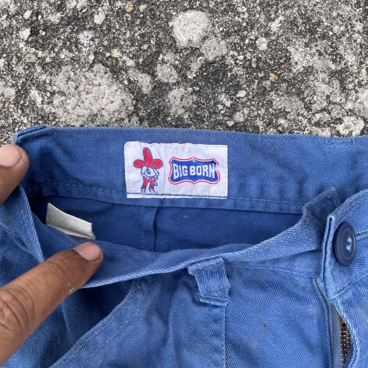 Japanese Brand Vintage 90s Big Born Pants Size 26" / US 2 / IT 38 - 5 Thumbnail