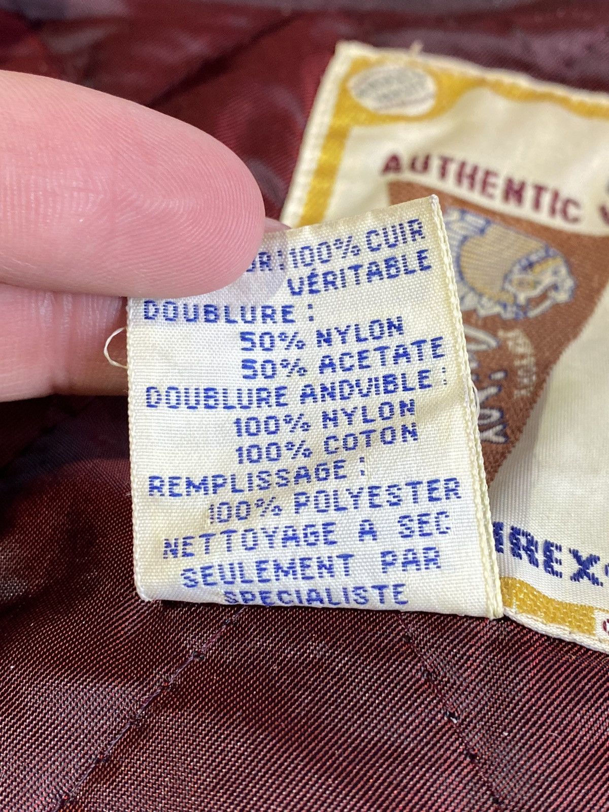 Avirex Avirex vintage rare leather varsity bomber Size US XL / EU 56 / 4 - 19 Thumbnail