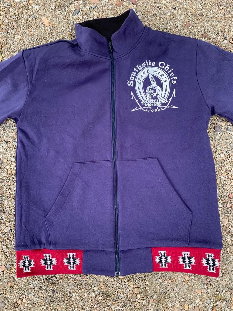 Japanese Brand MWS Red Indian design Reversible Jacket Size US M / EU 48-50 / 2 - 6 Thumbnail