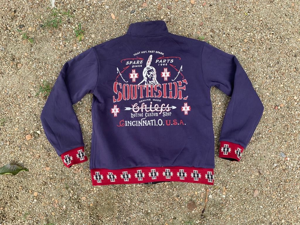 Japanese Brand MWS Red Indian design Reversible Jacket Size US M / EU 48-50 / 2 - 3 Thumbnail