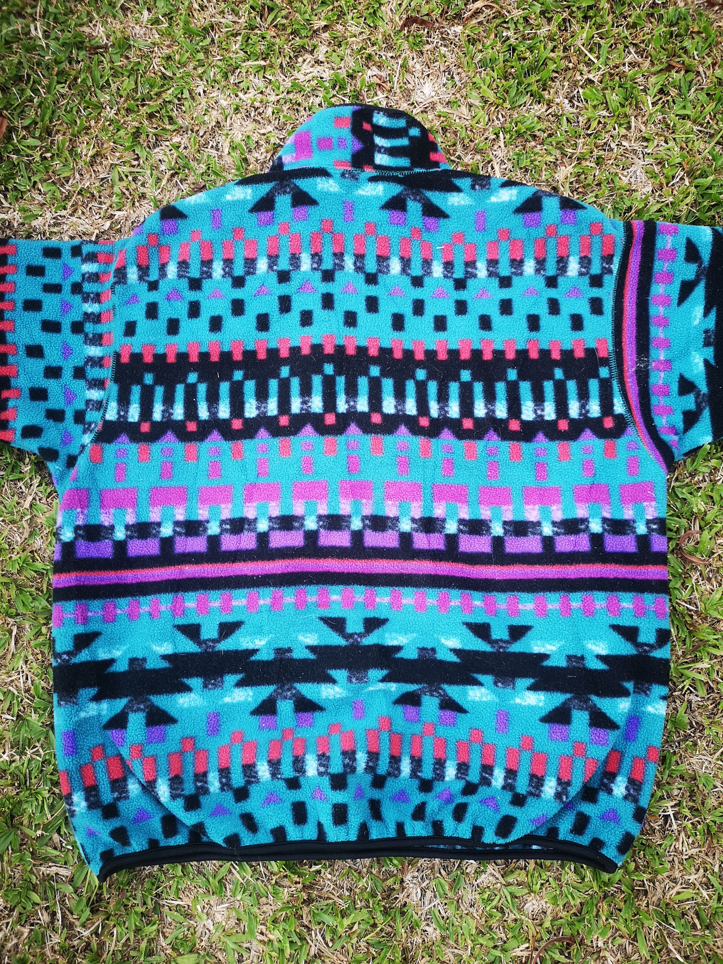 Columbia × Vintage Columbia Fleece Jacket Multicolour Size US L / EU 52-54 / 3 - 6 Thumbnail