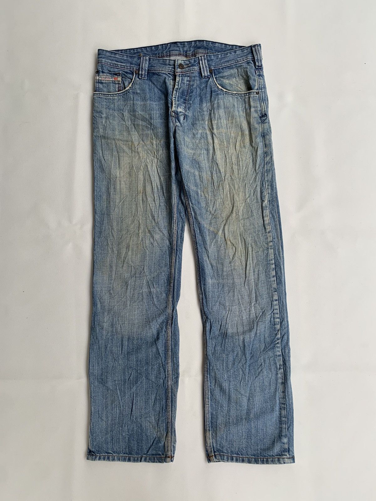 Diesel × Vintage Vintage diesel distressed denim jeans Size US 31 - 2 Thumbnail