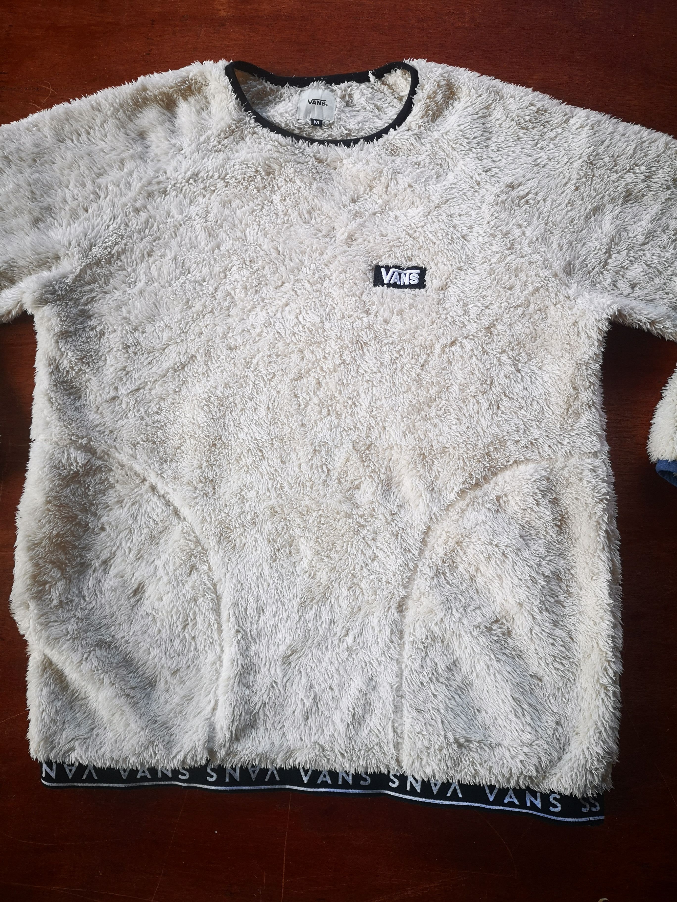 Vans Vans Foux Fur Fleece Sweatshirt Size US L / EU 52-54 / 3 - 5 Thumbnail