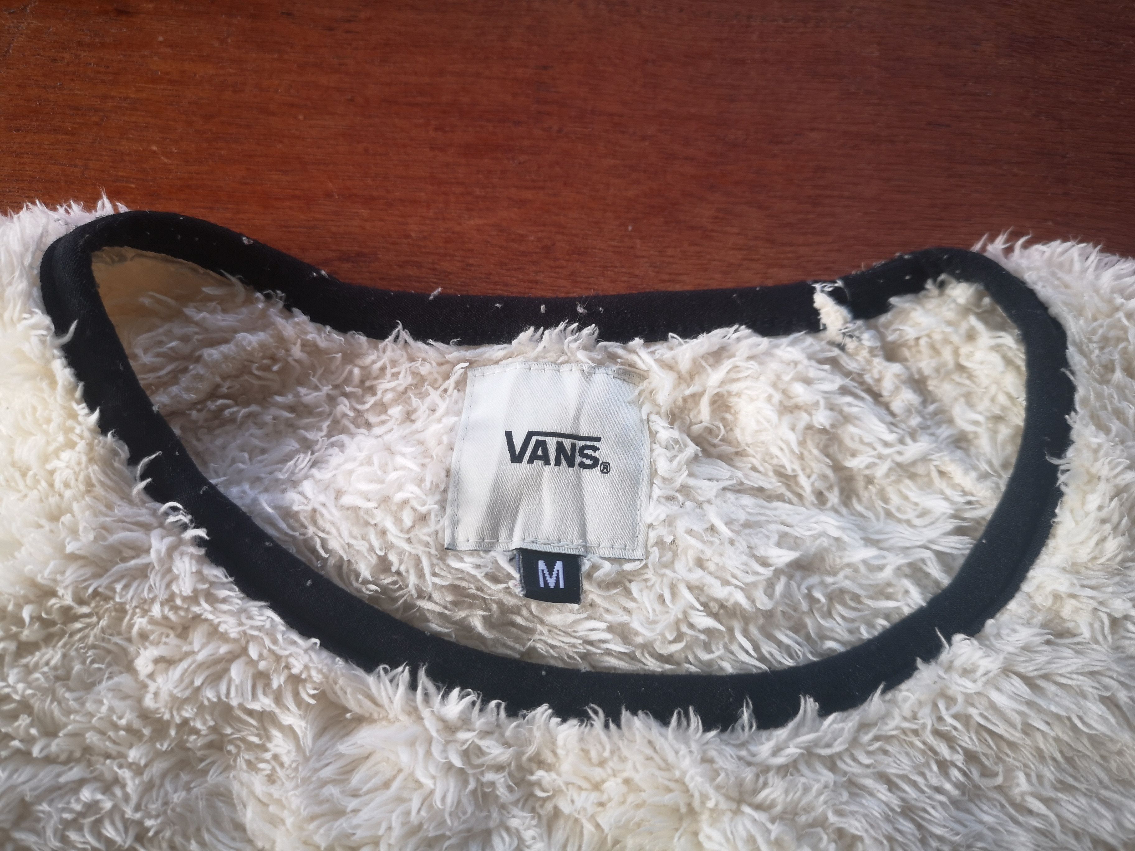 Vans Vans Foux Fur Fleece Sweatshirt Size US L / EU 52-54 / 3 - 9 Thumbnail