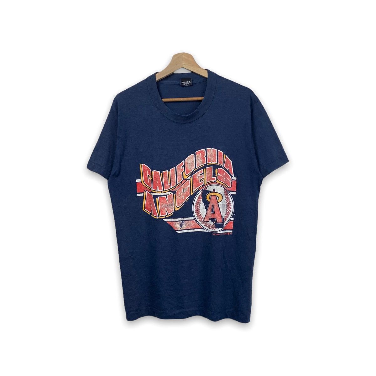 Vintage California Angels Baseball T-Shirt XL Mens Single Stitch
