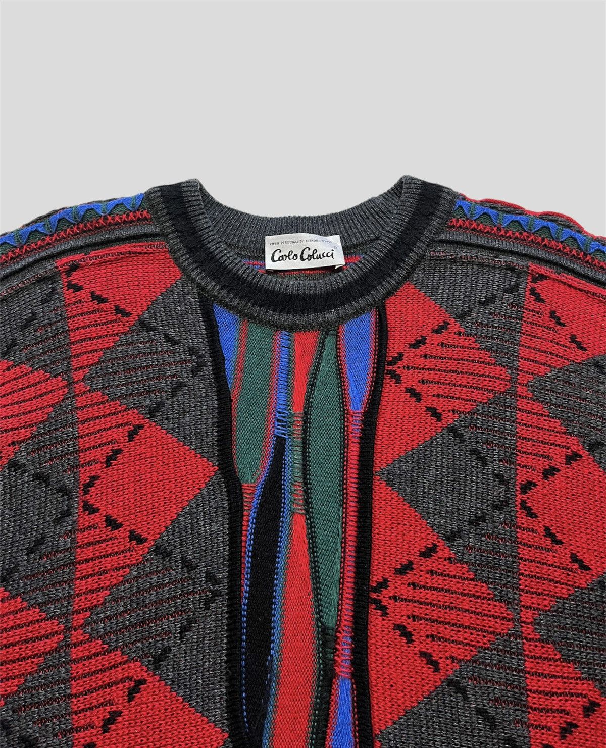 Carlo Colucci Coogi Style Sweater Carlo Colucci Size US XL / EU 56 / 4 - 6 Thumbnail