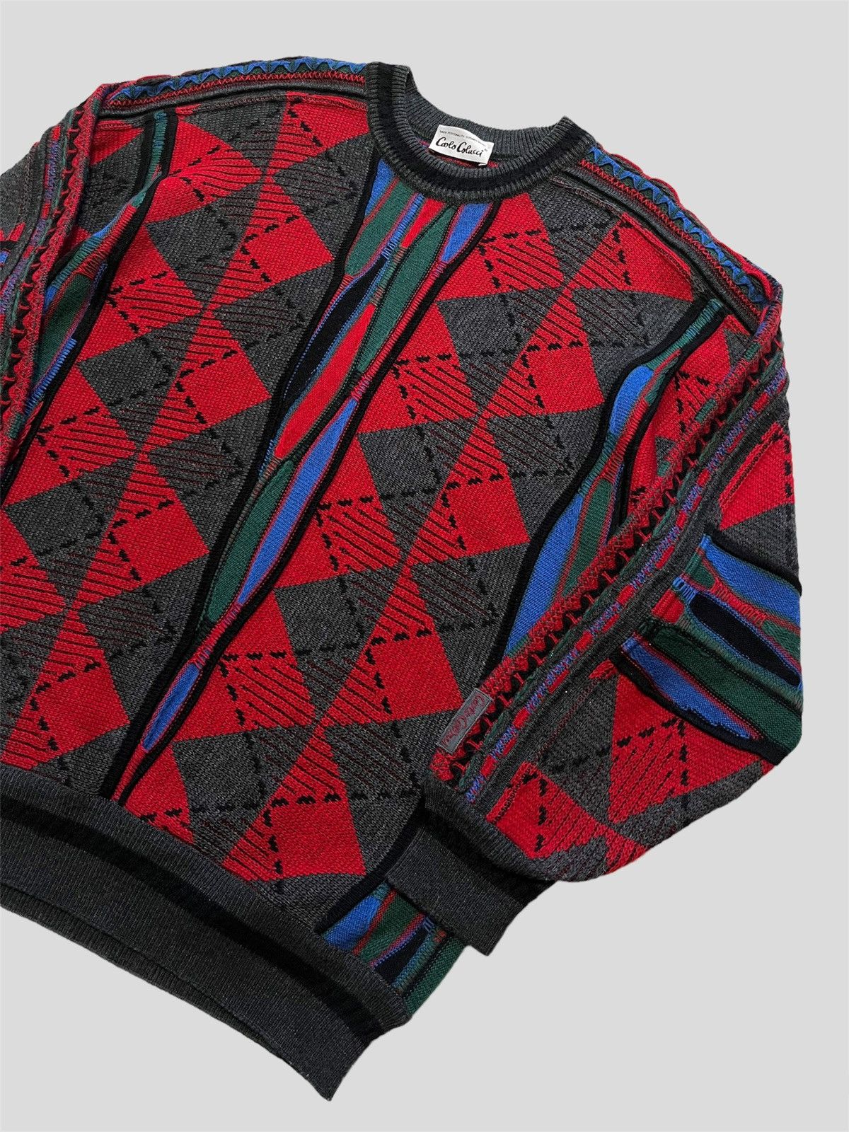 Carlo Colucci Coogi Style Sweater Carlo Colucci Size US XL / EU 56 / 4 - 1 Thumbnail