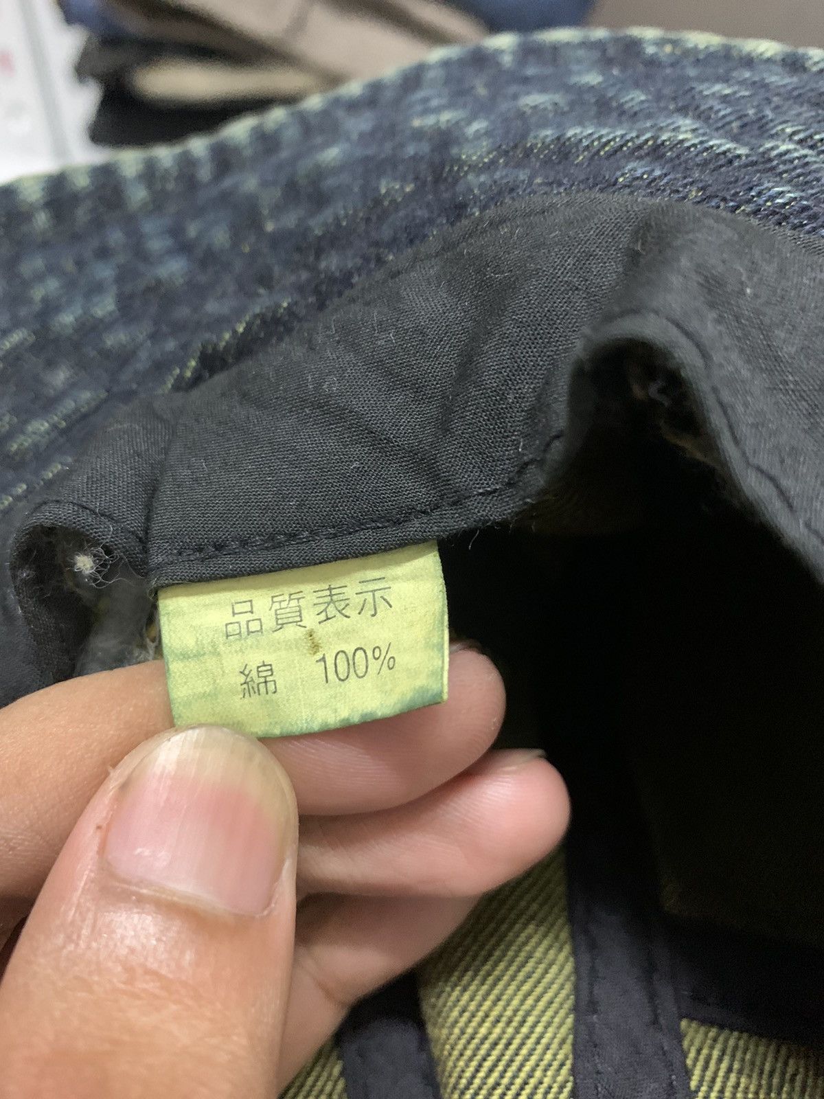 Japanese Brand Japanese Patchwork Denim Bucket Hat Inspired Kapital Hat Size ONE SIZE - 7 Thumbnail