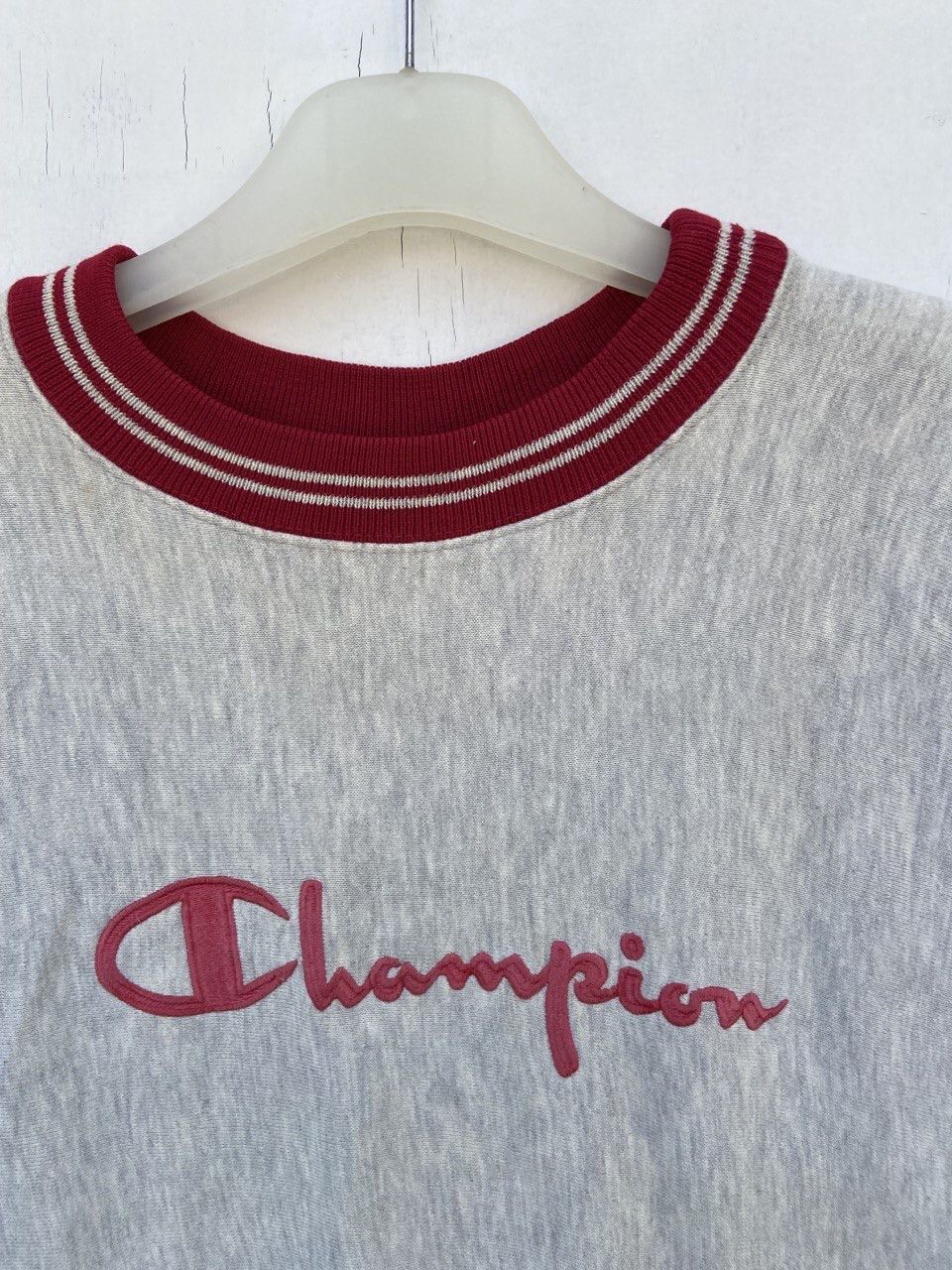 Champion Vintage 90s Champions Reverse Weave Spellout Sweatshirt Size US L / EU 52-54 / 3 - 3 Thumbnail