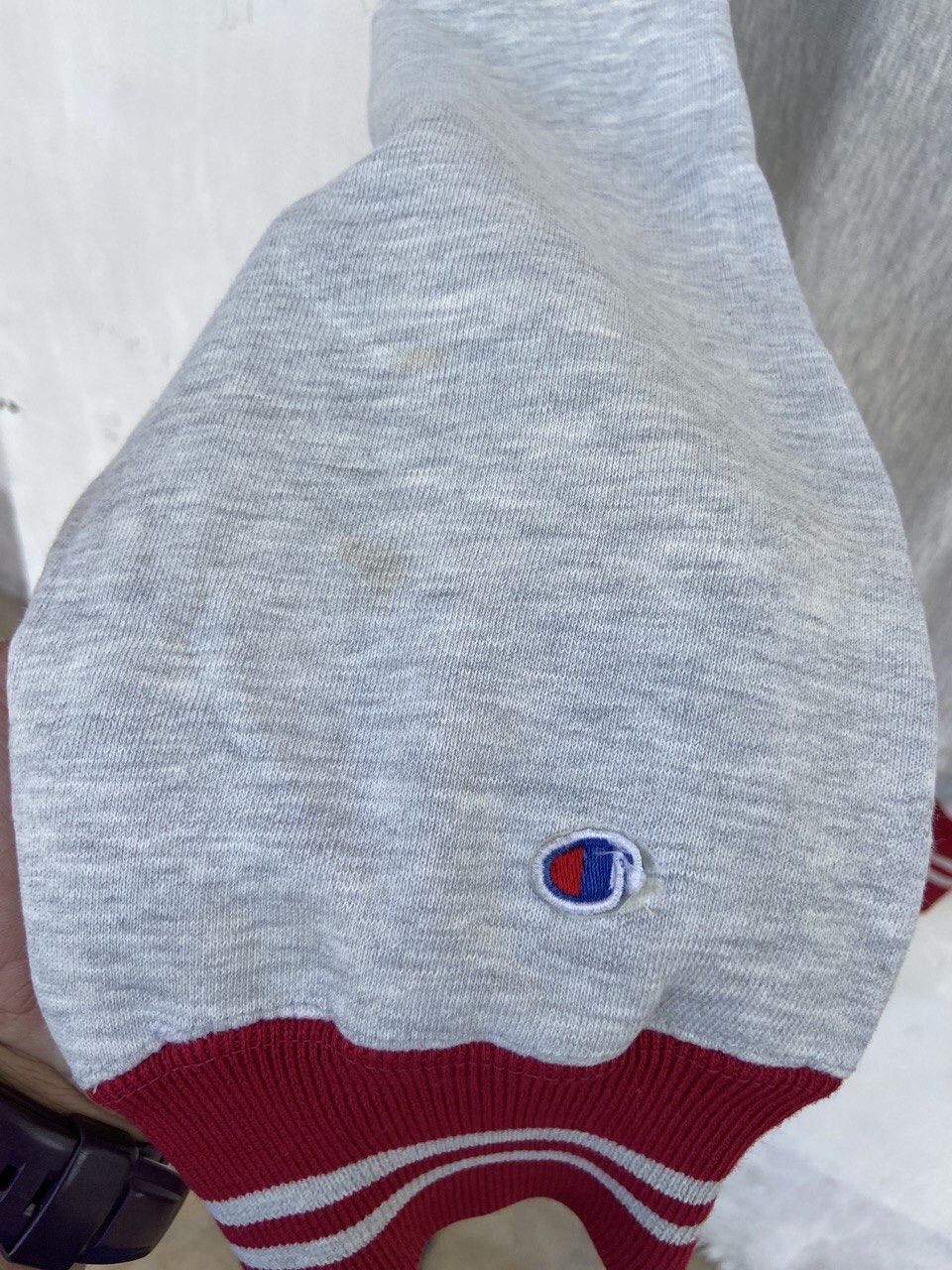 Champion Vintage 90s Champions Reverse Weave Spellout Sweatshirt Size US L / EU 52-54 / 3 - 7 Thumbnail