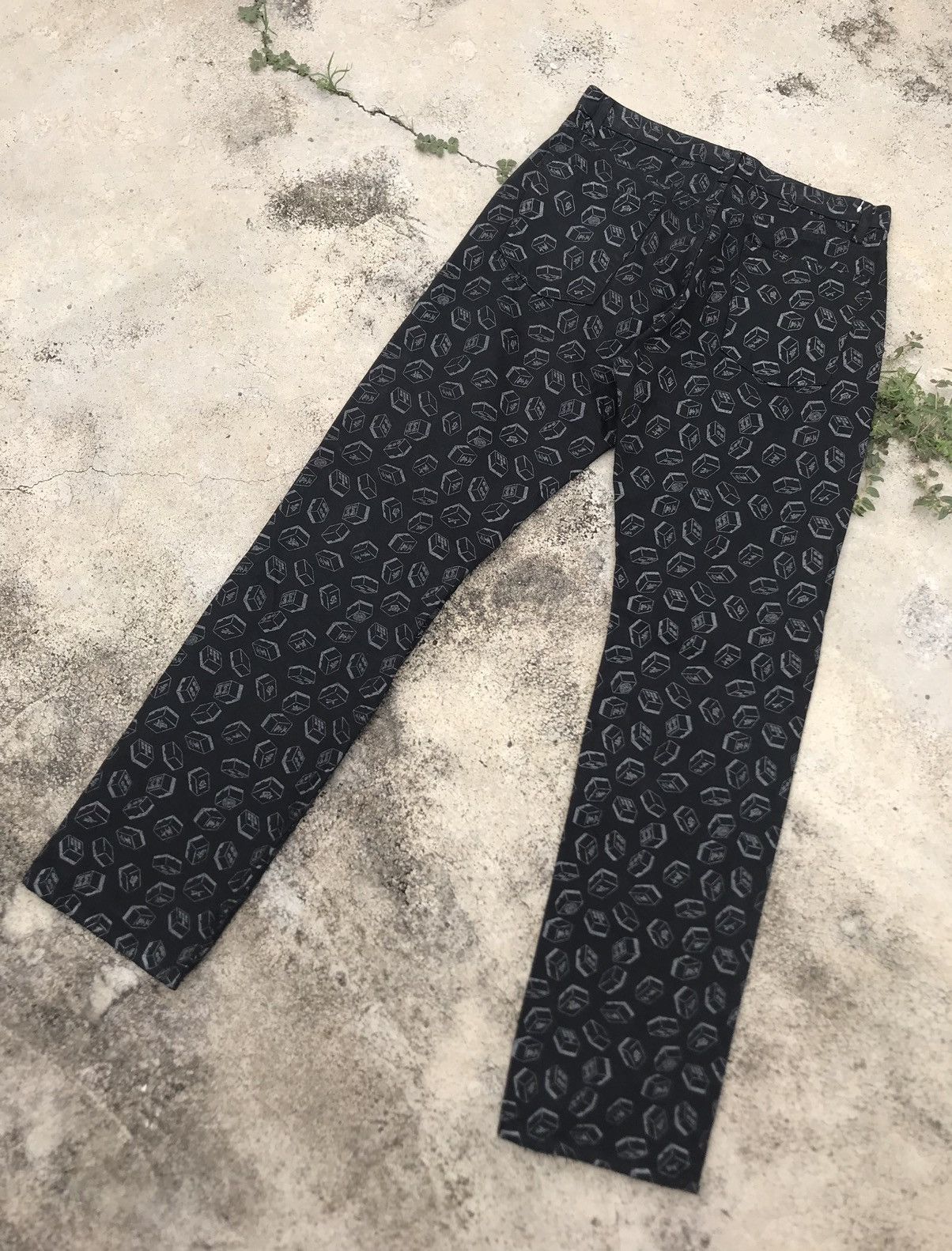 Japanese Brand Vintage Red Missile Hysteric Glamour Inspired Overprint Pant Size US 31 - 2 Thumbnail