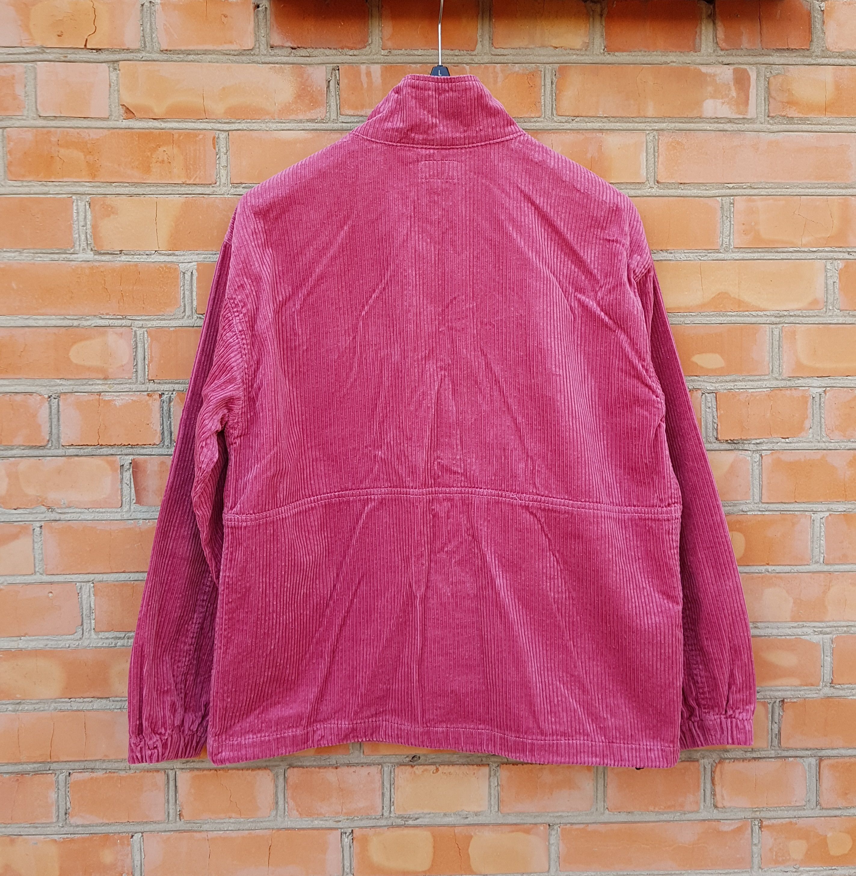 Obey Obey Corduroy Anorak Pullover Half Zip Top Jacket Size US L / EU 52-54 / 3 - 4 Thumbnail