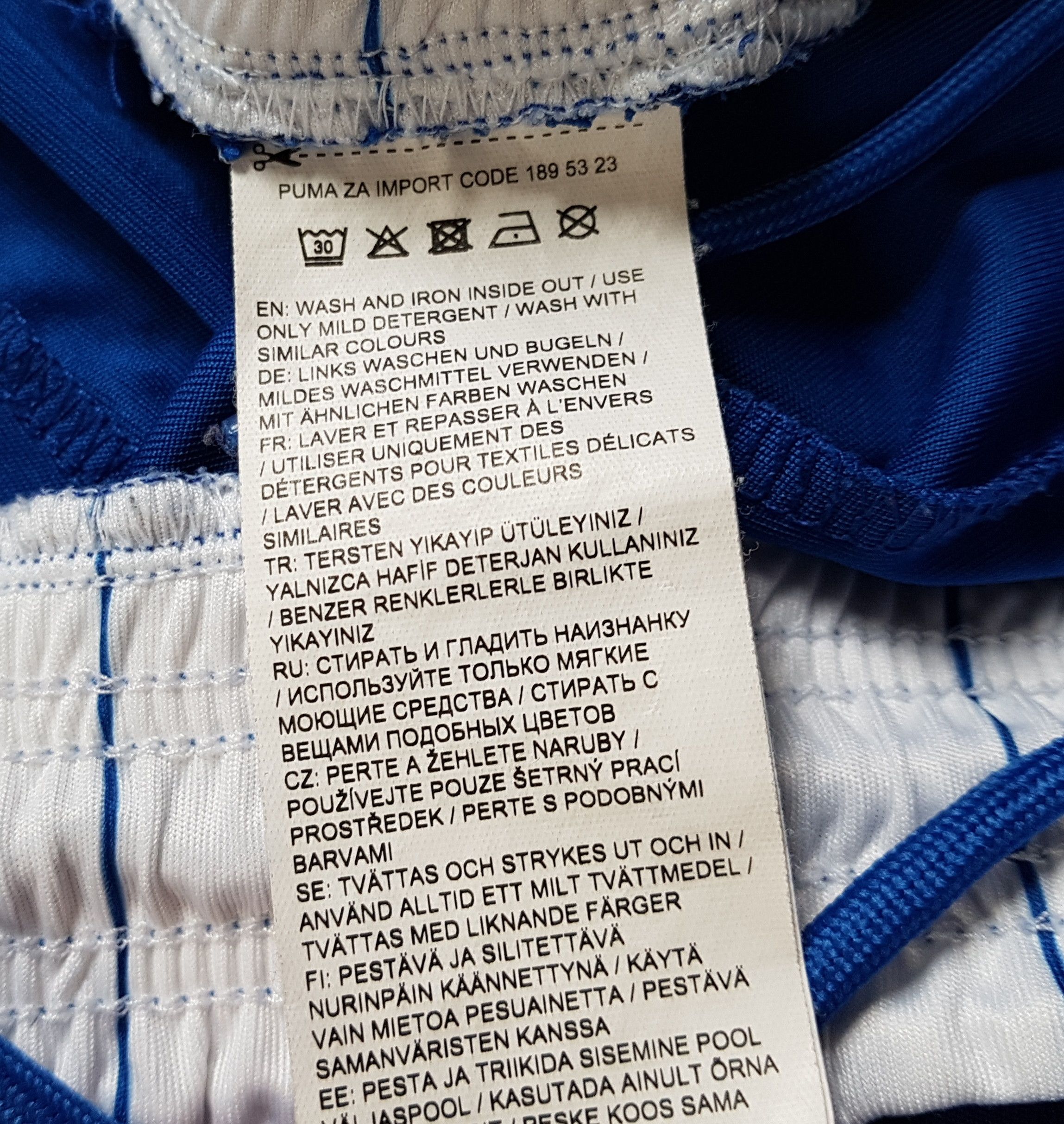 Puma Puma Italy National Team Soccer Football Shorts Kit Size US 34 / EU 50 - 8 Thumbnail