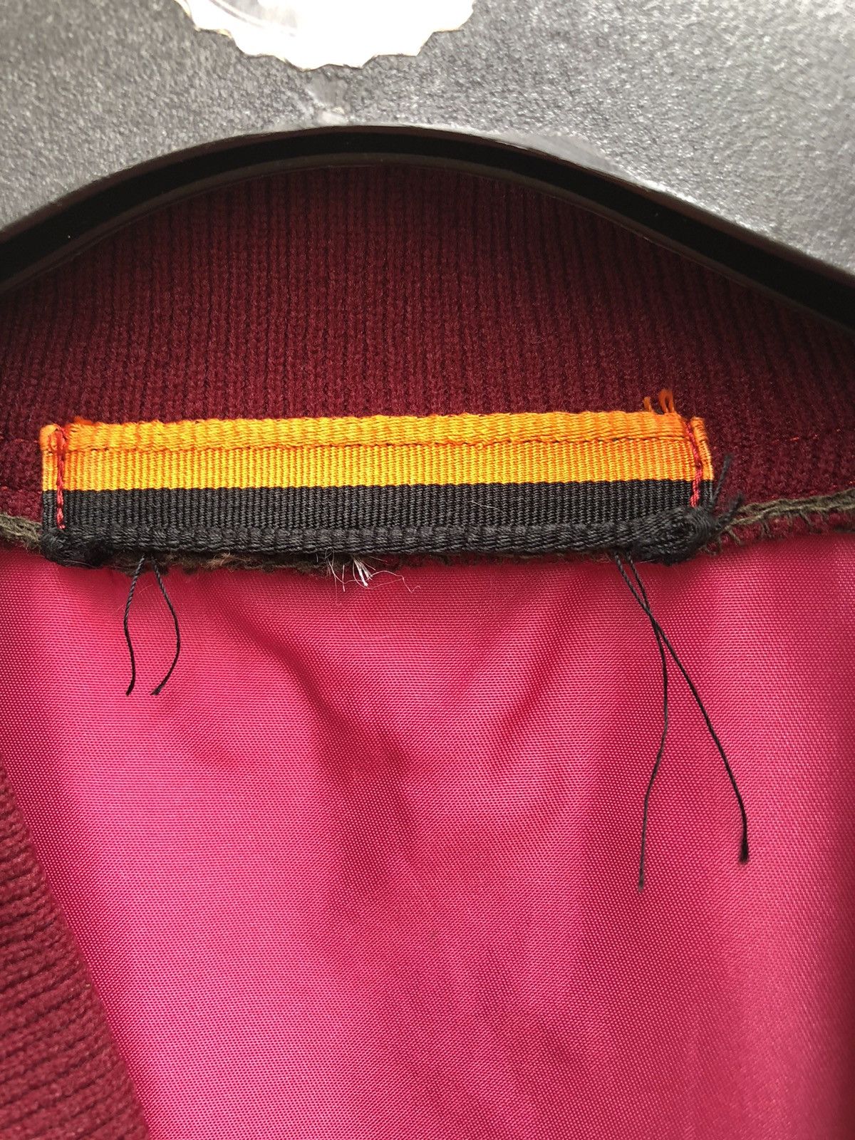 Japanese Brand × Vintage Vintage 80's Varsity Jacket Front-snap Button Two Tone Size US L / EU 52-54 / 3 - 11 Thumbnail
