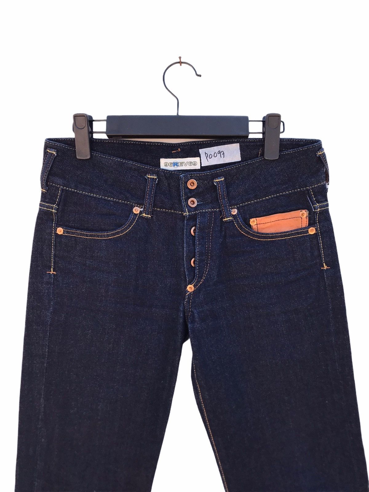 Japanese Brand 96 Rev 69 Rare Design Jeans Size US 30 / EU 46 - 2 Thumbnail