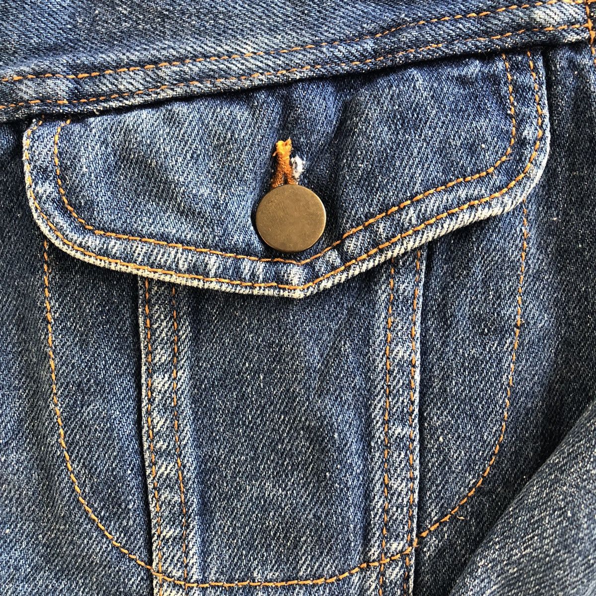 Japanese Brand Vintage 80's Denim Jacket Western Style by ConSunny Size M / US 6-8 / IT 42-44 - 8 Thumbnail