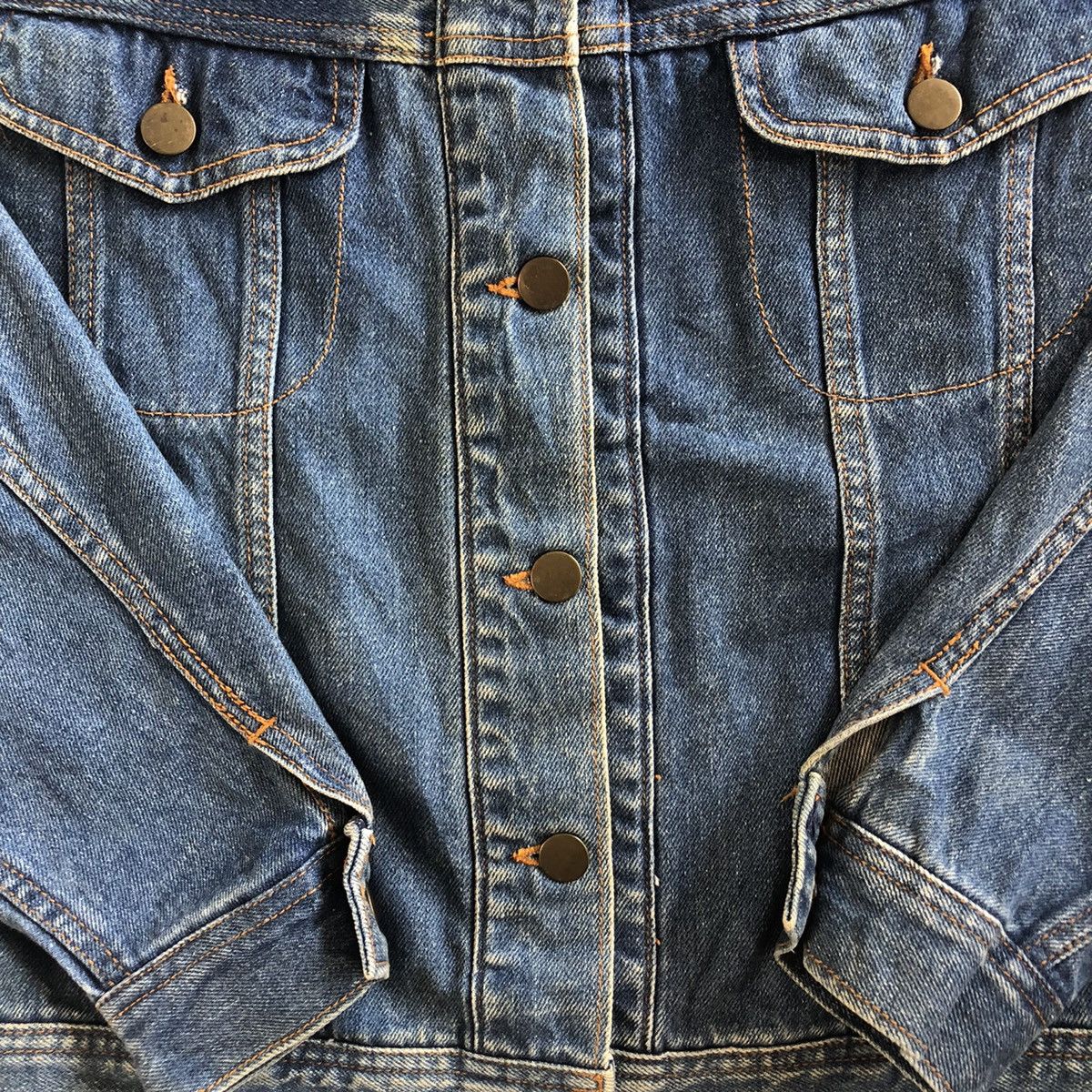 Japanese Brand Vintage 80's Denim Jacket Western Style by ConSunny Size M / US 6-8 / IT 42-44 - 4 Thumbnail