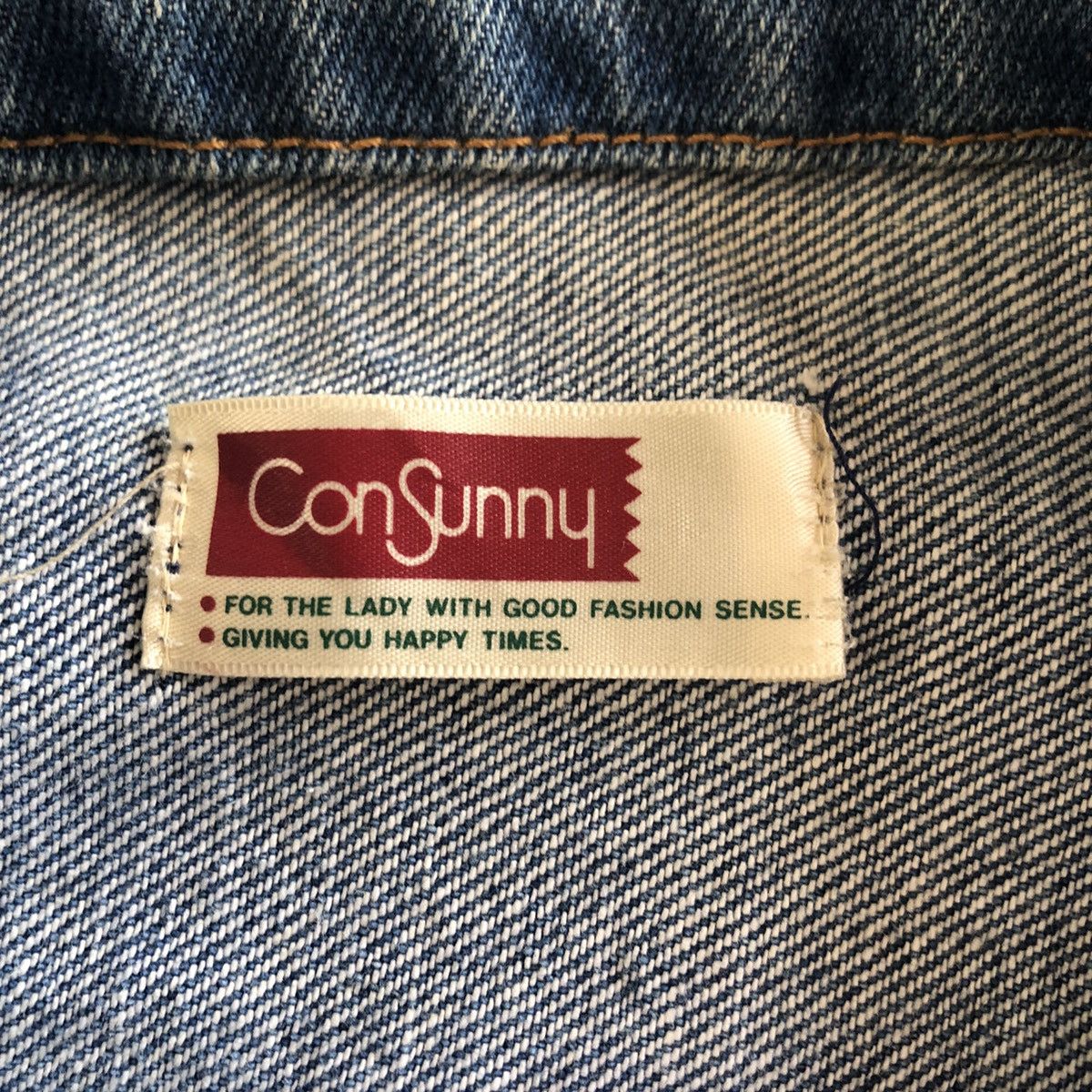 Japanese Brand Vintage 80's Denim Jacket Western Style by ConSunny Size M / US 6-8 / IT 42-44 - 12 Thumbnail