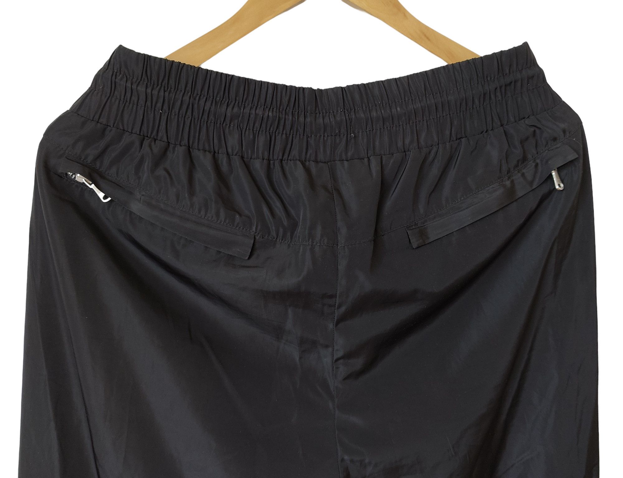 LFDY LFDY Nylon Black Zipper Cargo Sweatpants Pants RAVE Size US 34 / EU 50 - 6 Thumbnail