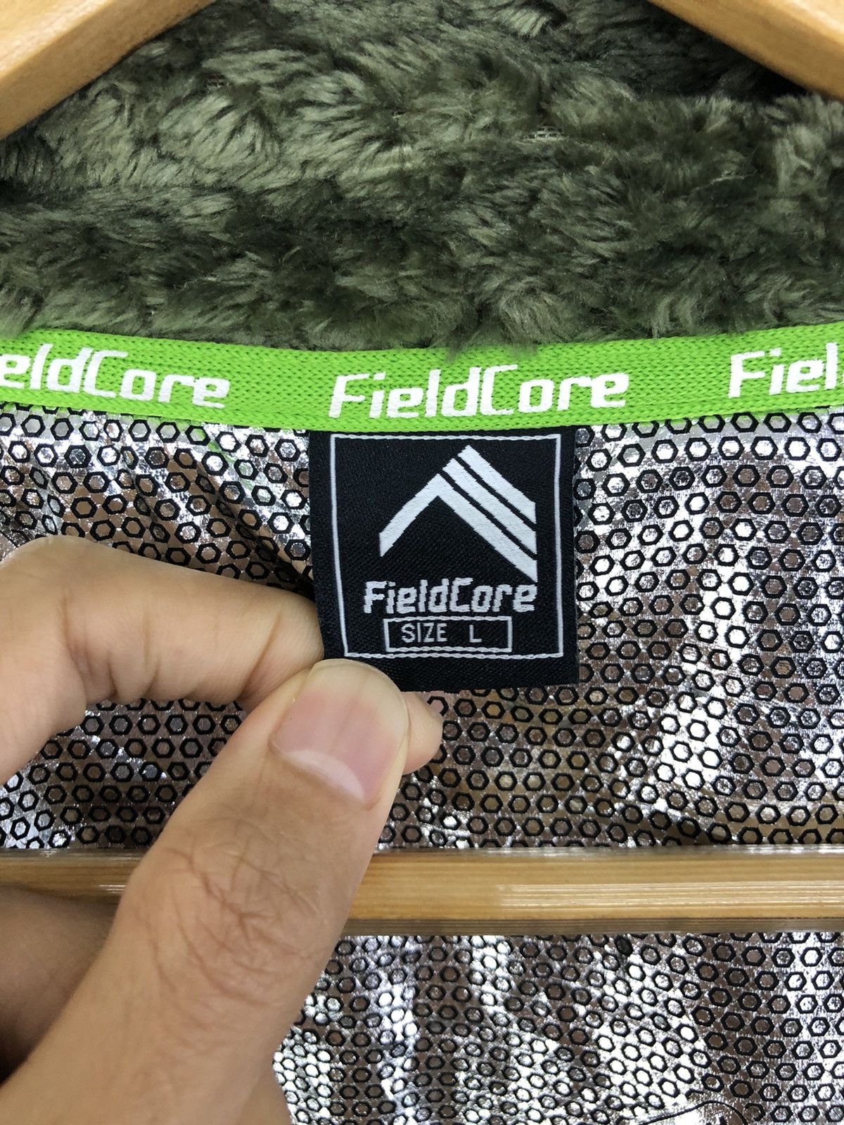 Japanese Brand Fieldcore Heat Assist Linen Fleece Jacket Size US L / EU 52-54 / 3 - 14 Thumbnail
