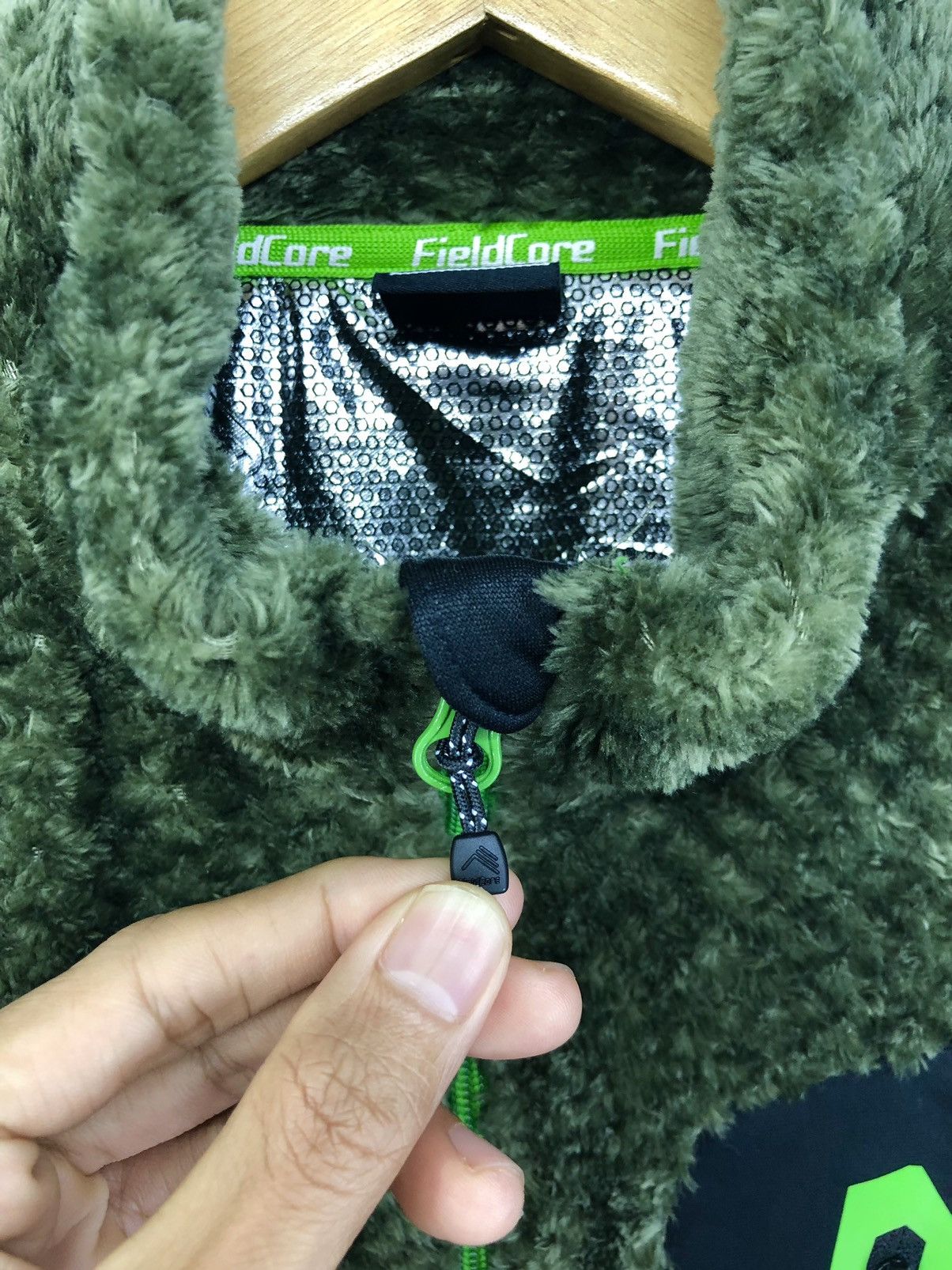Japanese Brand Fieldcore Heat Assist Linen Fleece Jacket Size US L / EU 52-54 / 3 - 6 Thumbnail