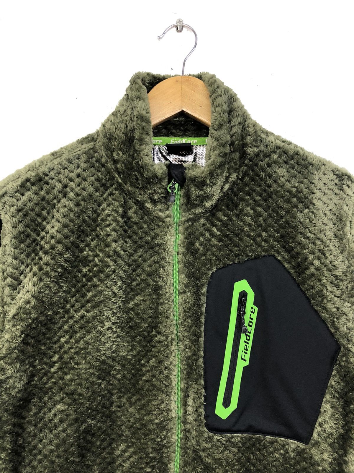 Japanese Brand Fieldcore Heat Assist Linen Fleece Jacket Size US L / EU 52-54 / 3 - 5 Thumbnail