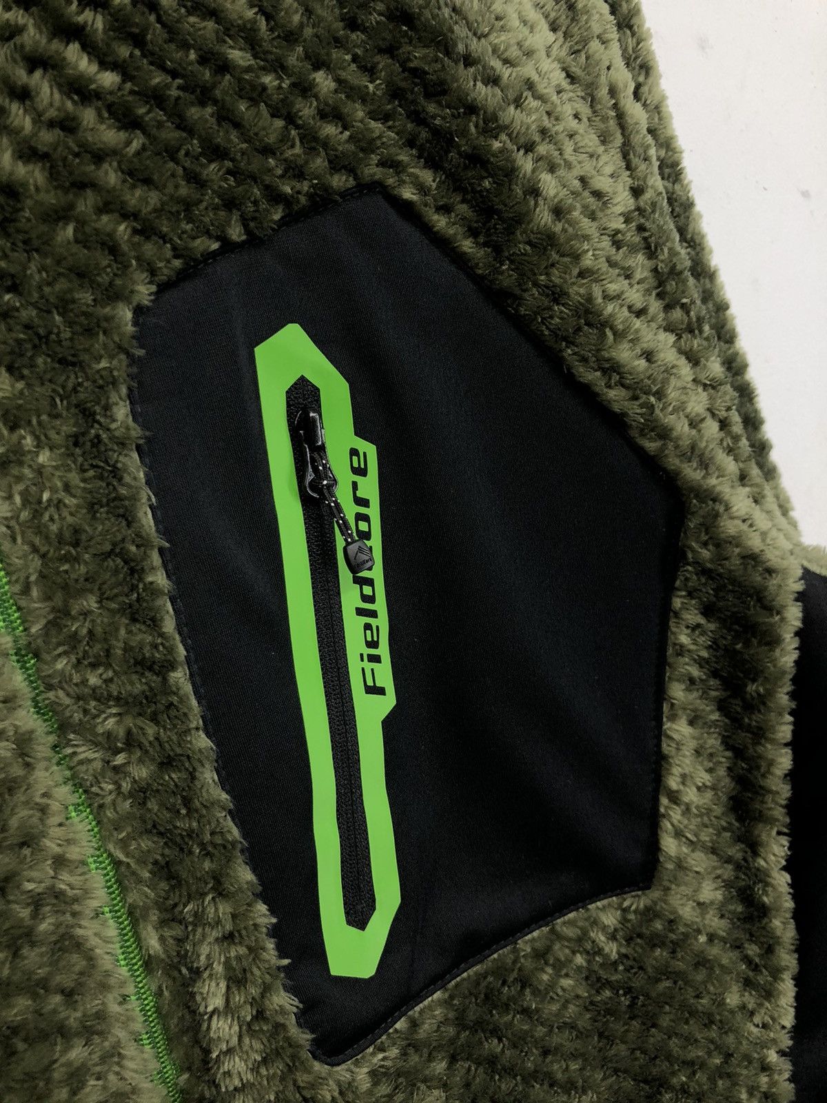 Japanese Brand Fieldcore Heat Assist Linen Fleece Jacket Size US L / EU 52-54 / 3 - 7 Thumbnail