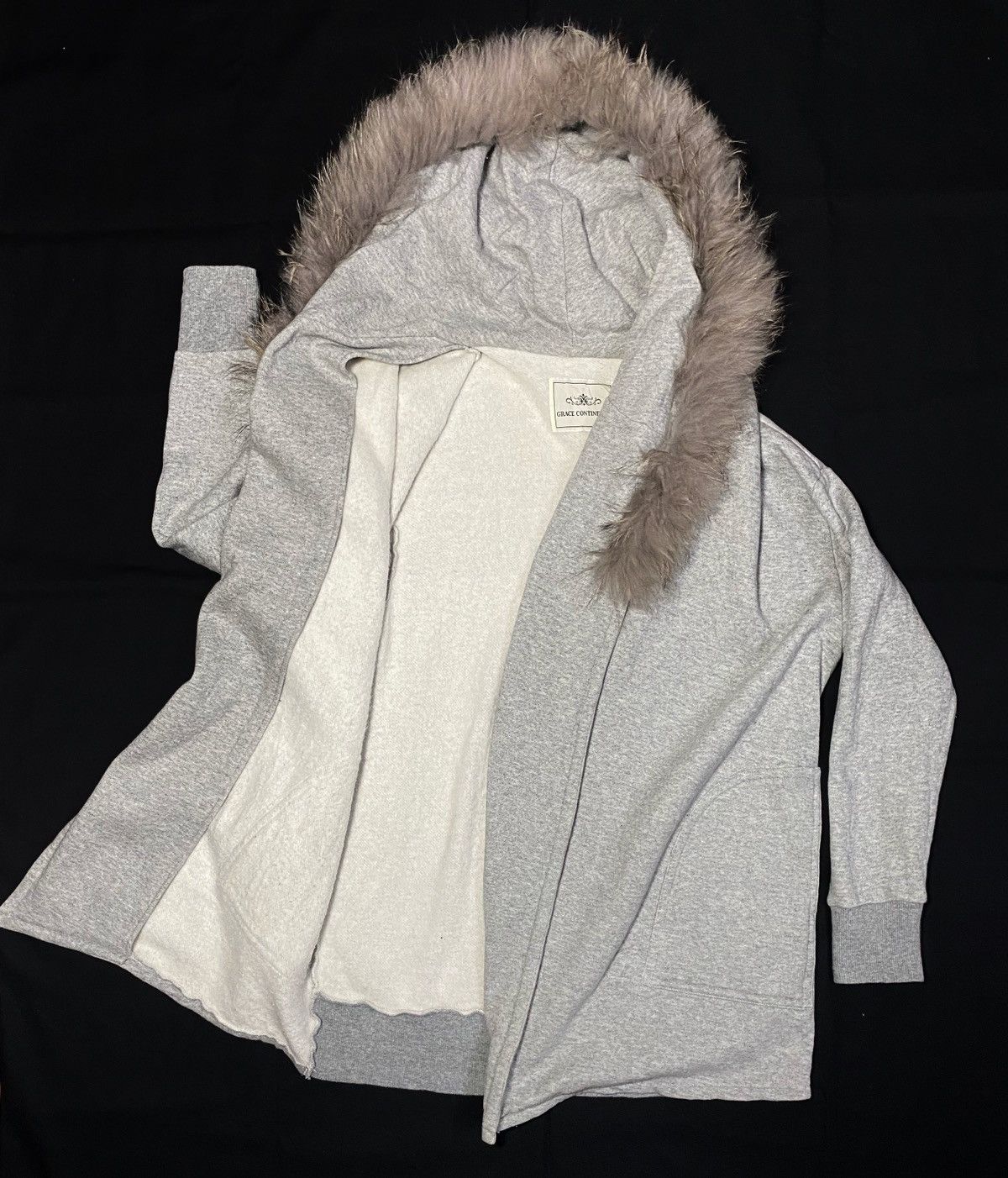 Japanese Brand Grace Continental Japan Shearling Cardigan Size US M / EU 48-50 / 2 - 4 Thumbnail