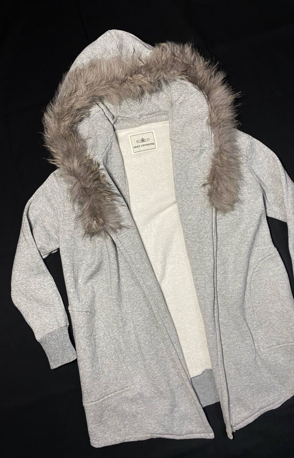 Grace Continental Japan Shearling Cardigan