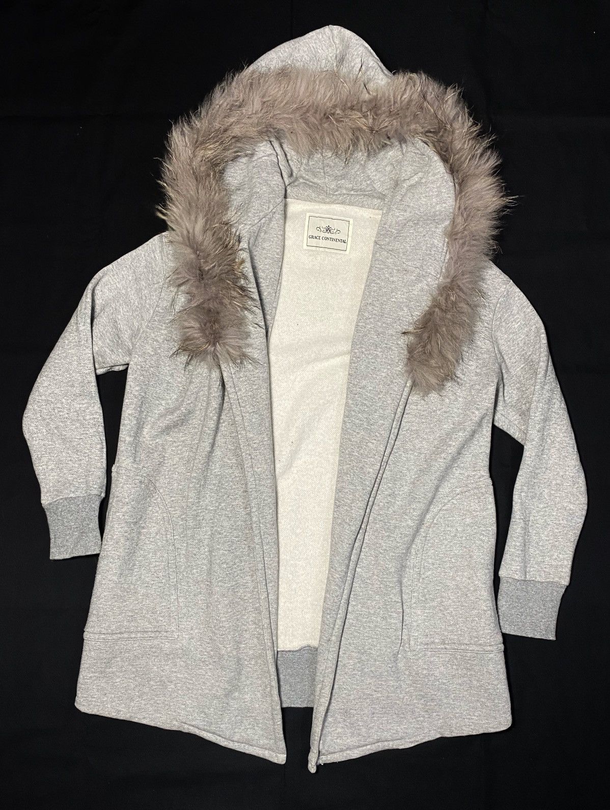 Japanese Brand Grace Continental Japan Shearling Cardigan Size US M / EU 48-50 / 2 - 2 Thumbnail