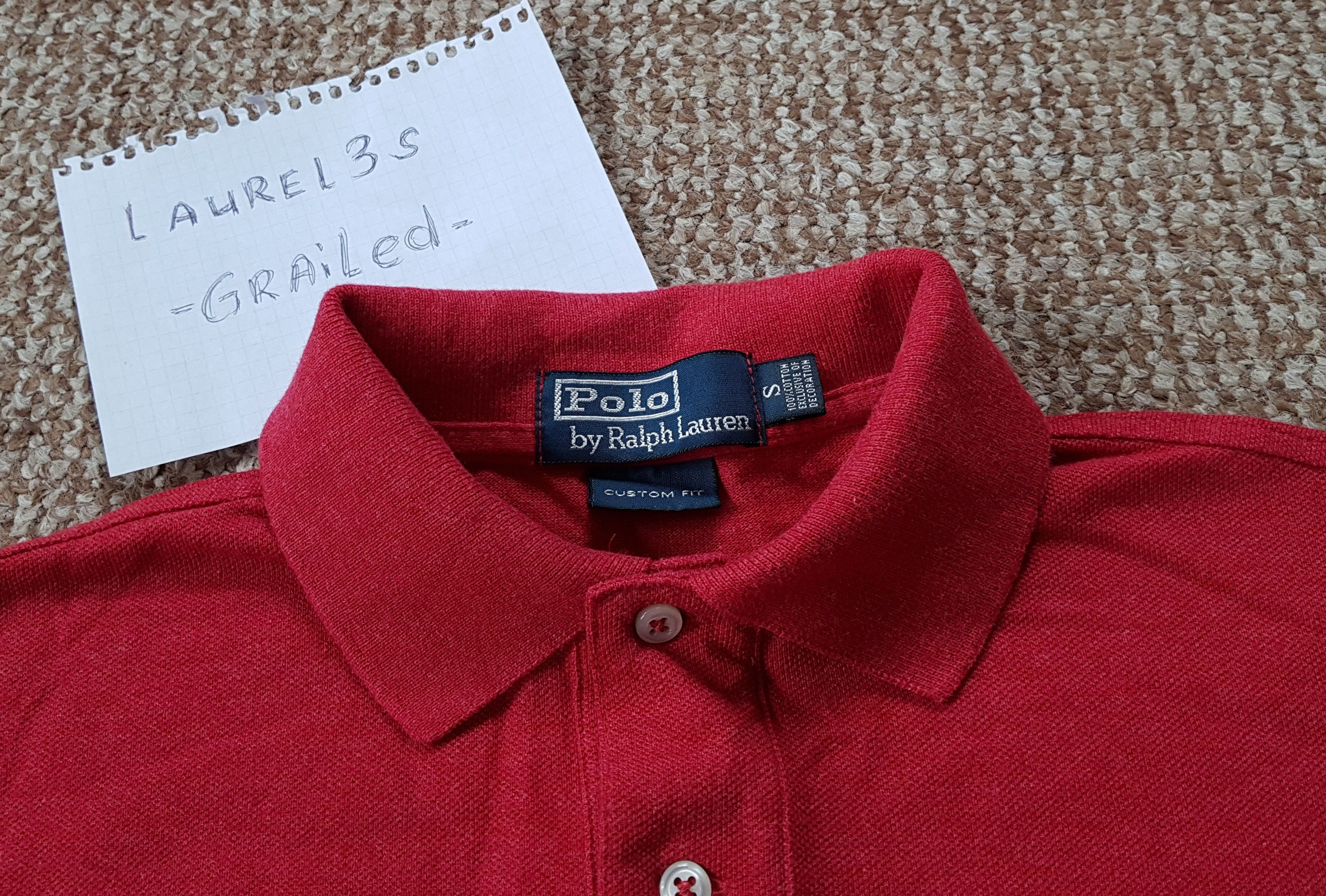 Polo Ralph Lauren Vintage RALPH LAUREN Polo cotton long sleeve shirt Size US S / EU 44-46 / 1 - 3 Thumbnail