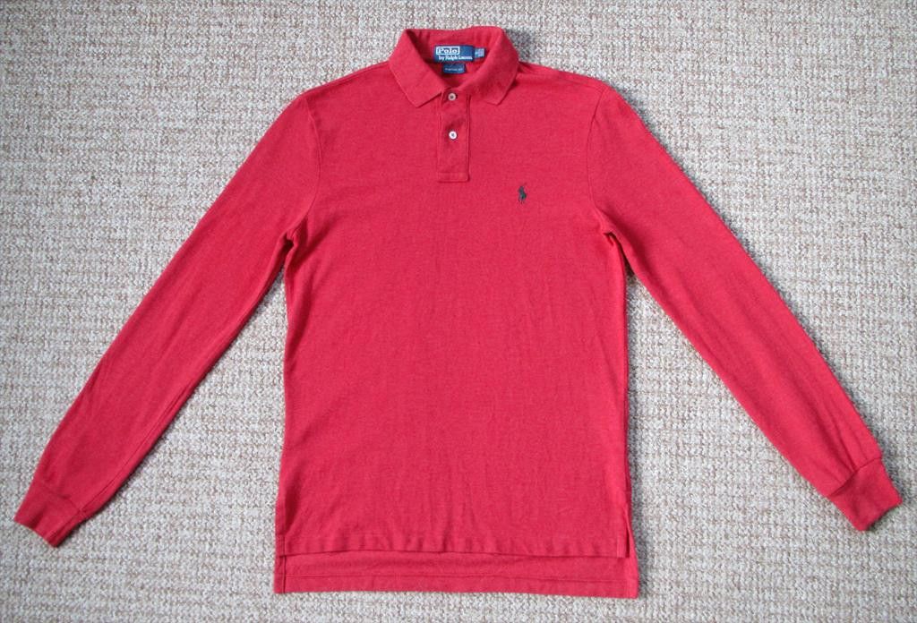 Polo Ralph Lauren Vintage RALPH LAUREN Polo cotton long sleeve shirt Size US S / EU 44-46 / 1 - 1 Thumbnail