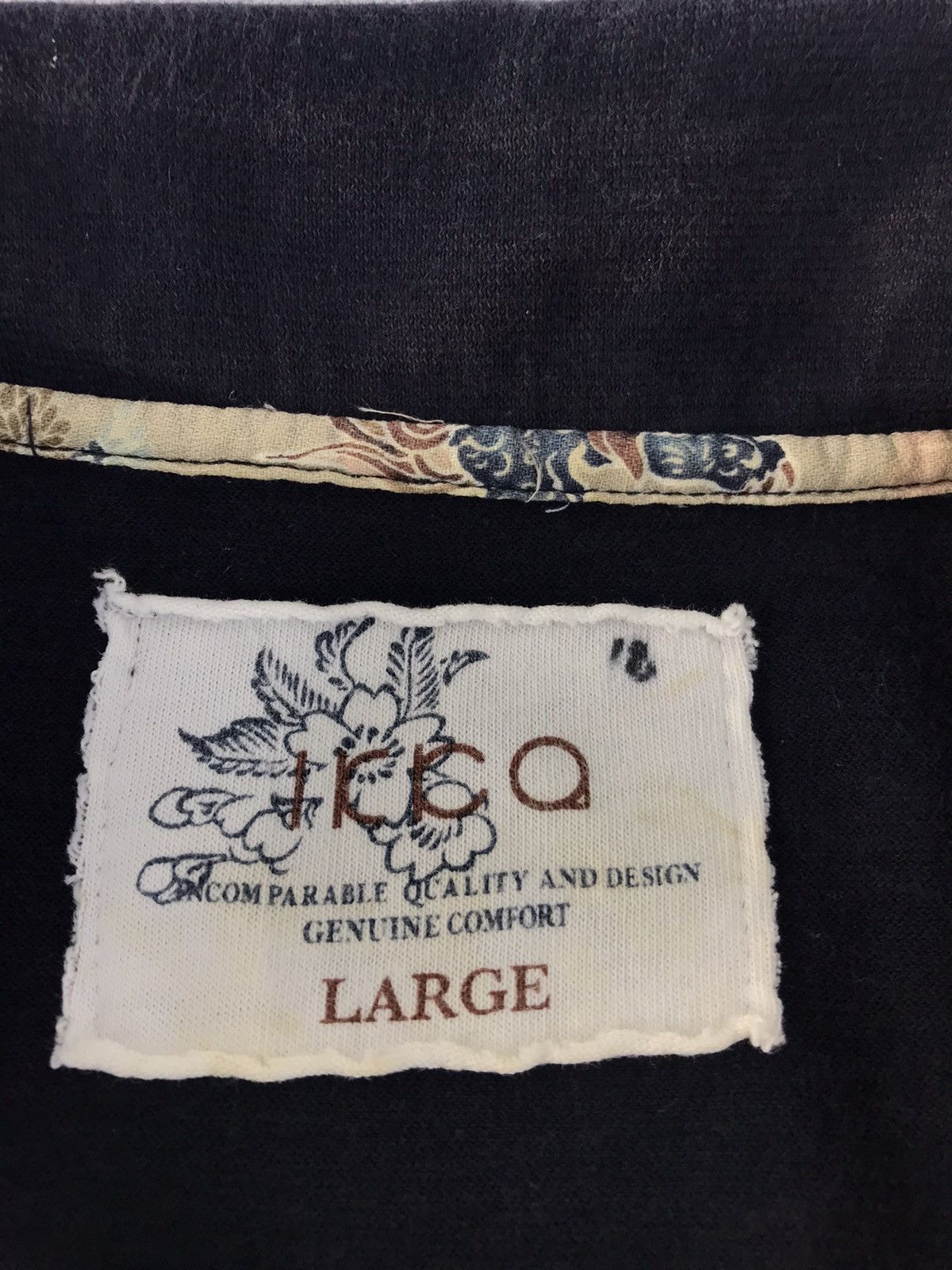 Japanese Brand Vintage Ikka Japaneseque Printed Dragon Design Polo Shirt Size US M / EU 48-50 / 2 - 5 Thumbnail