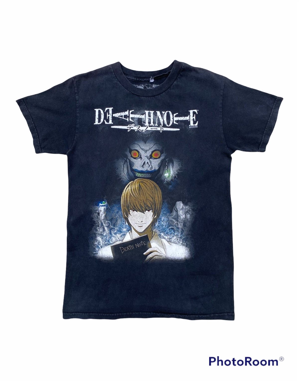 Anime 💥RARE💥Vintage DEATHNOTE Japanese Anime Ryuk Kira Graphic Tee Size US S / EU 44-46 / 1 - 1 Thumbnail