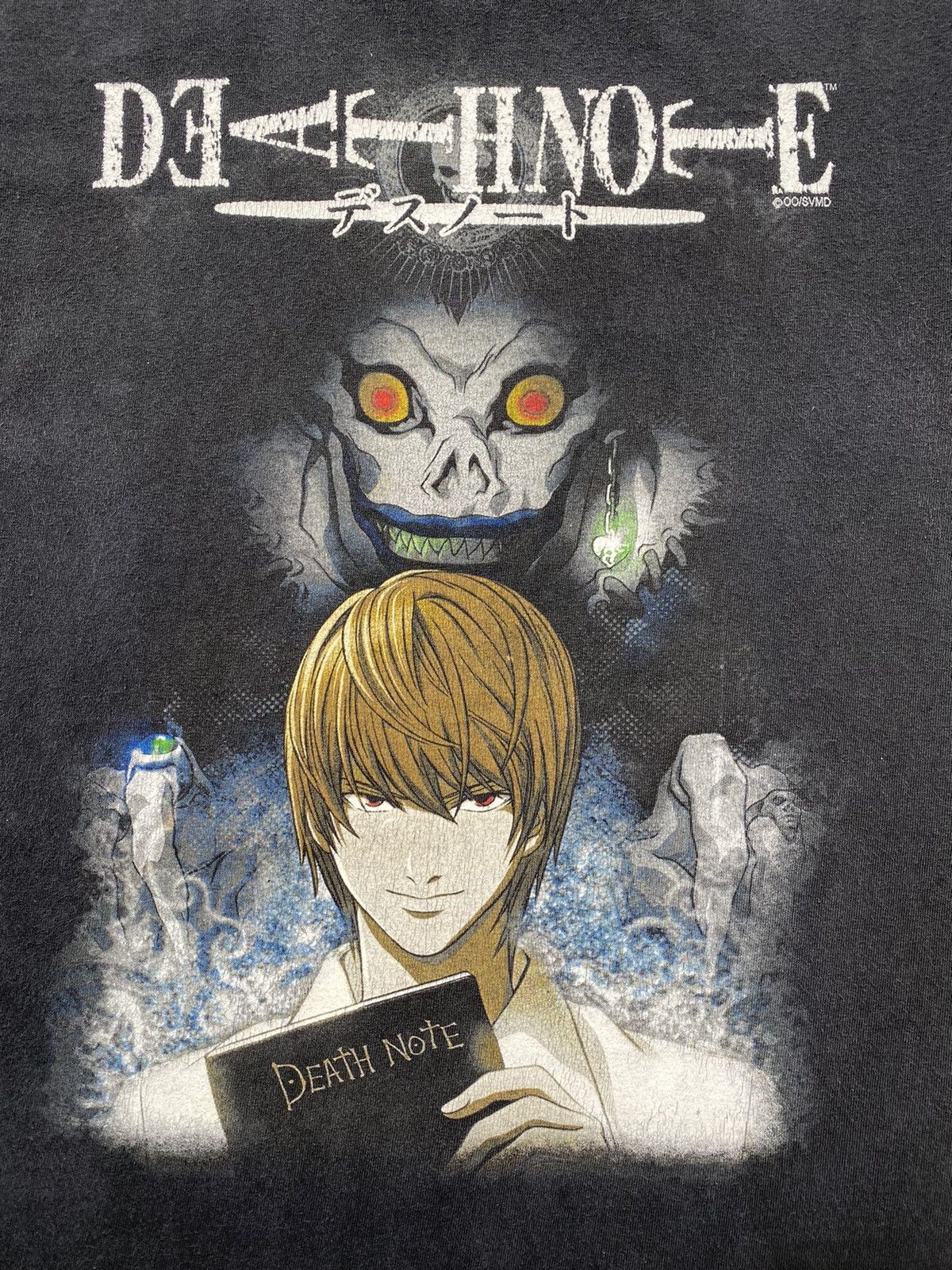 Anime 💥RARE💥Vintage DEATHNOTE Japanese Anime Ryuk Kira Graphic Tee Size US S / EU 44-46 / 1 - 4 Thumbnail