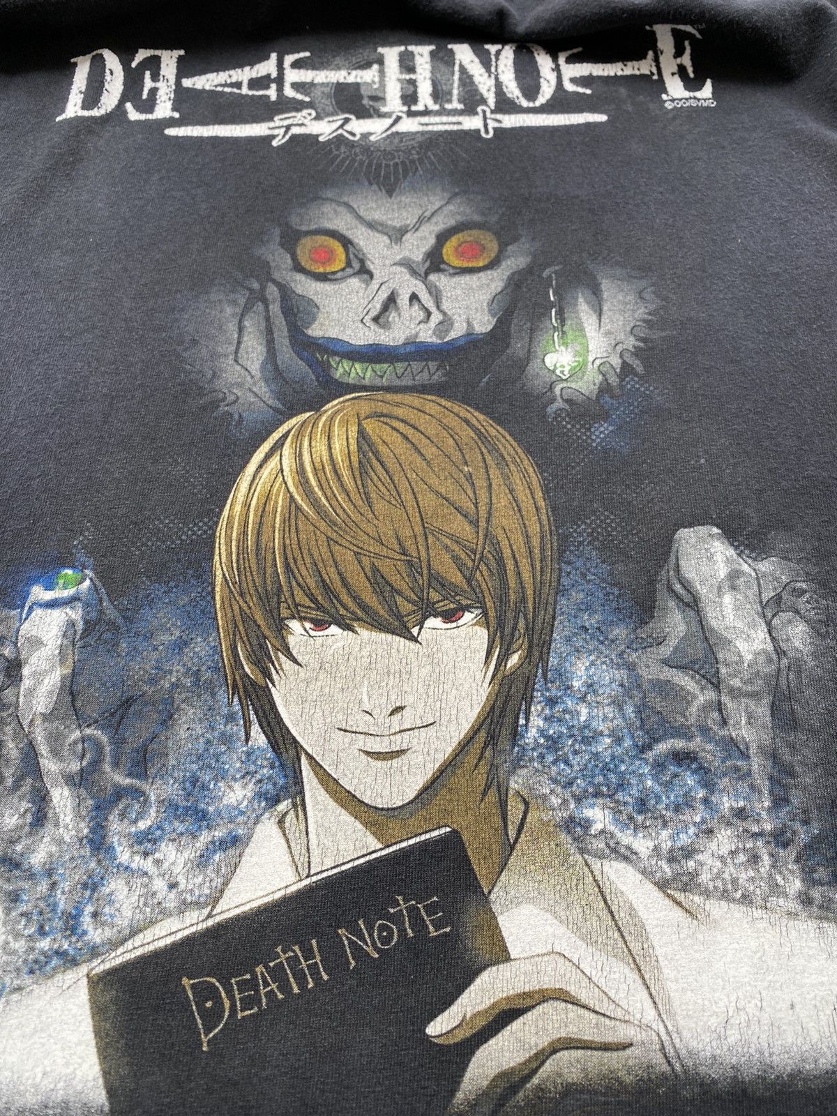 Anime 💥RARE💥Vintage DEATHNOTE Japanese Anime Ryuk Kira Graphic Tee Size US S / EU 44-46 / 1 - 9 Thumbnail