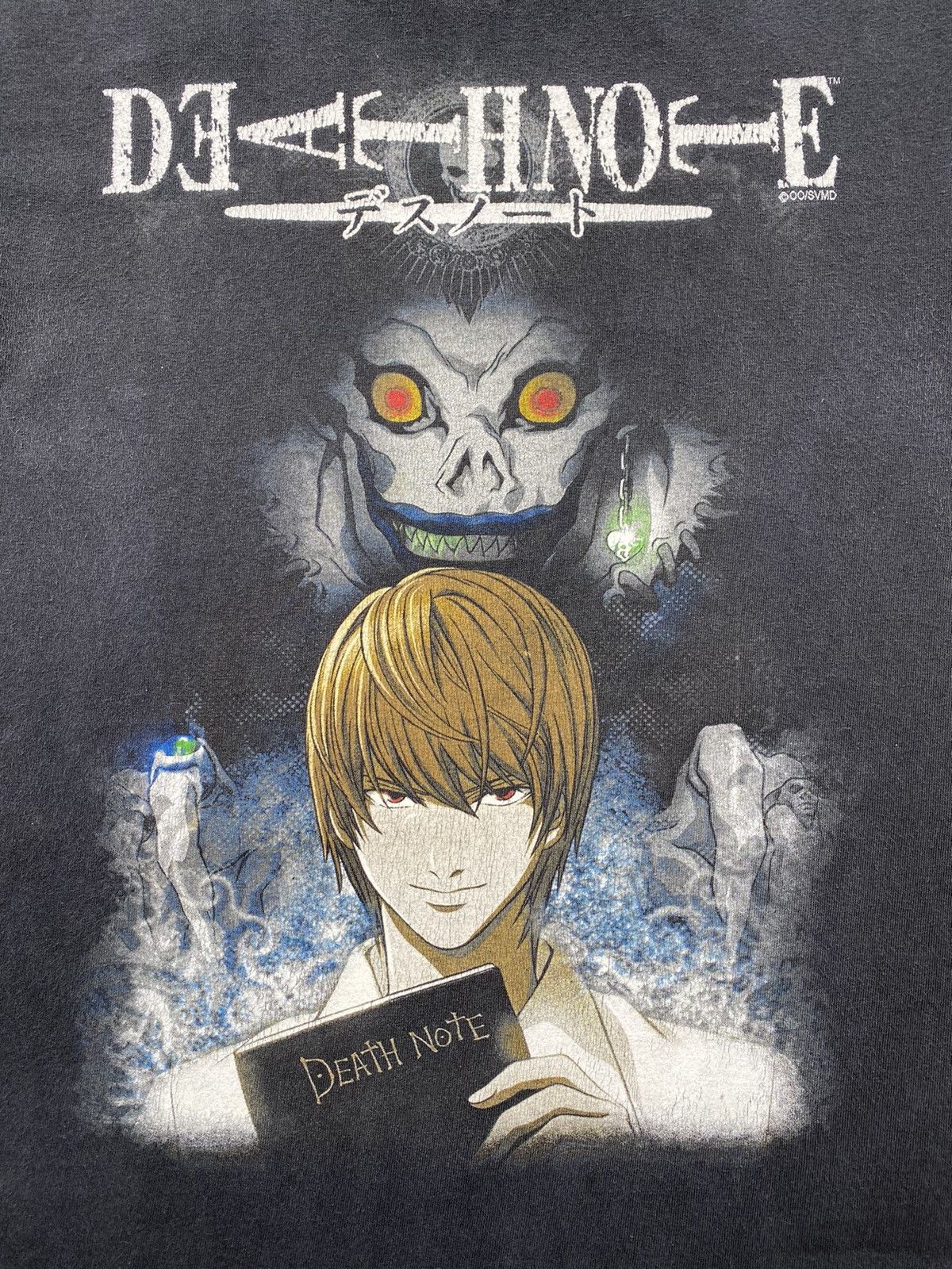 Anime 💥RARE💥Vintage DEATHNOTE Japanese Anime Ryuk Kira Graphic Tee Size US S / EU 44-46 / 1 - 5 Thumbnail