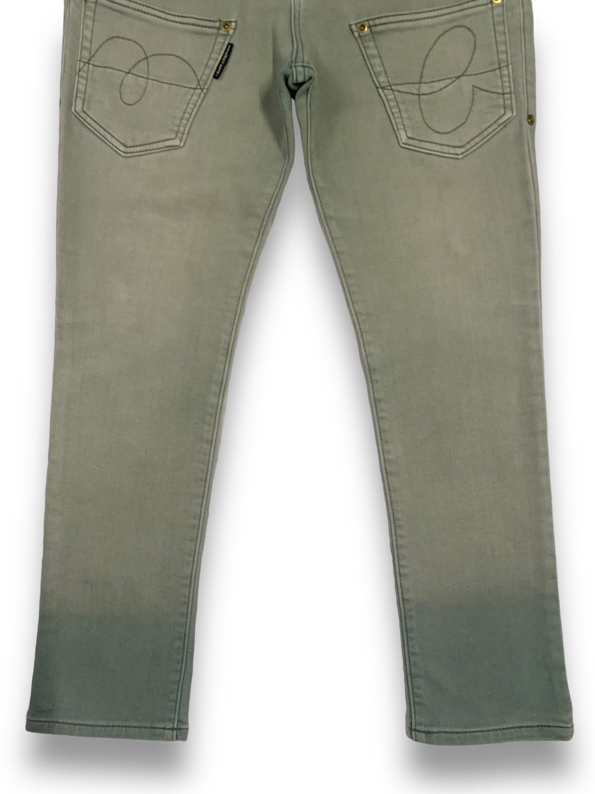 Issey Miyake Vintage Mercibeaucoup Faded Denim Pants by Issey Miyake Size US 30 / EU 46 - 9 Thumbnail