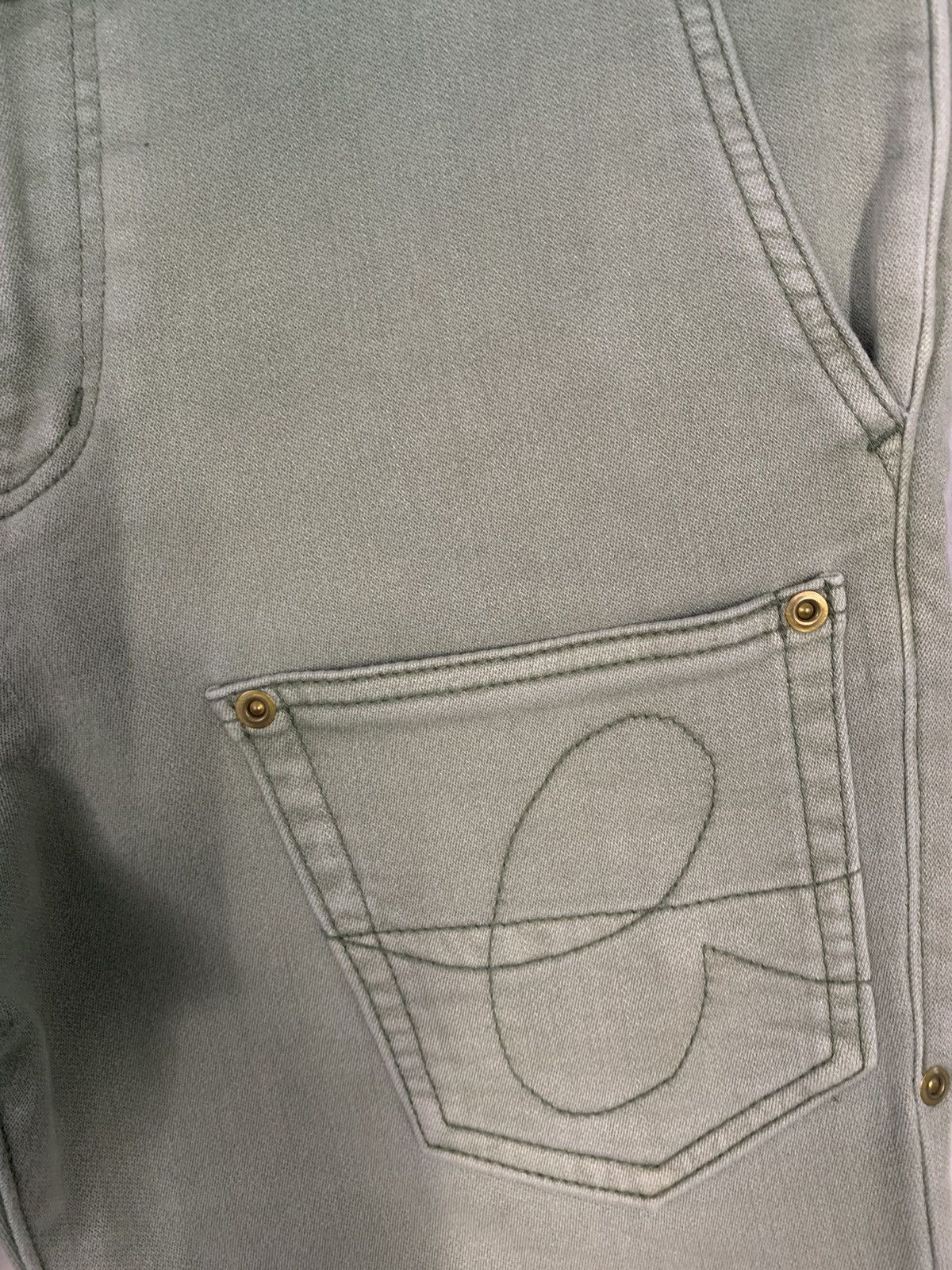 Issey Miyake Vintage Mercibeaucoup Faded Denim Pants by Issey Miyake Size US 30 / EU 46 - 8 Thumbnail